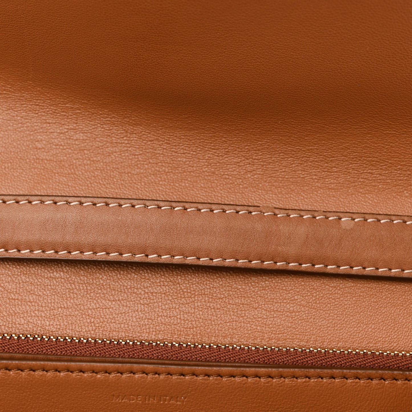 Natural Calfskin Medium Classic Box Flap Bag Tan