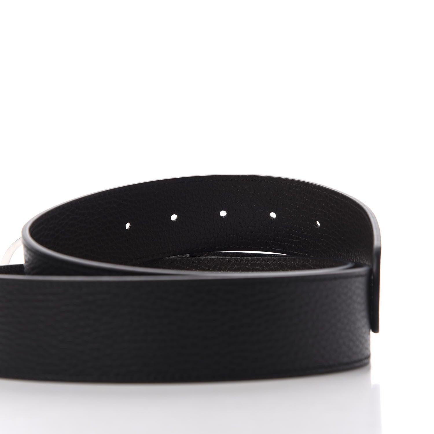 Gucci Calfskin 1973 Reversible Belt 110 44 Black Brown 4 of 8