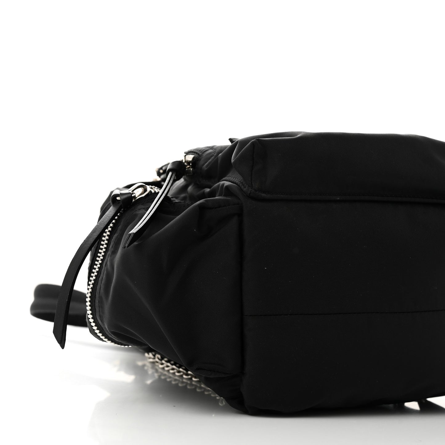 Technical Nylon Large Rucksack Backpack Black