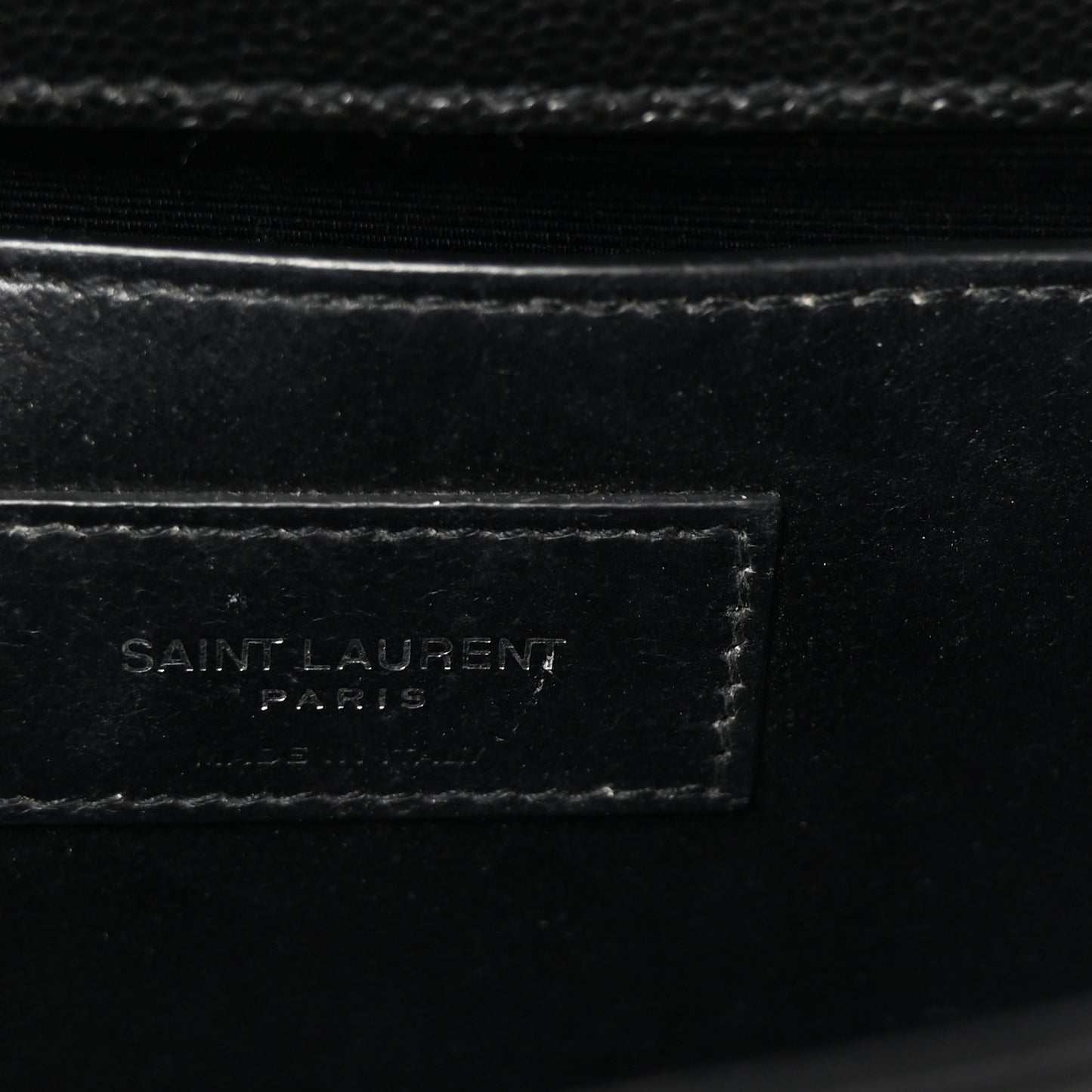 Grain De Poudre Small Monogram Kate Satchel Black