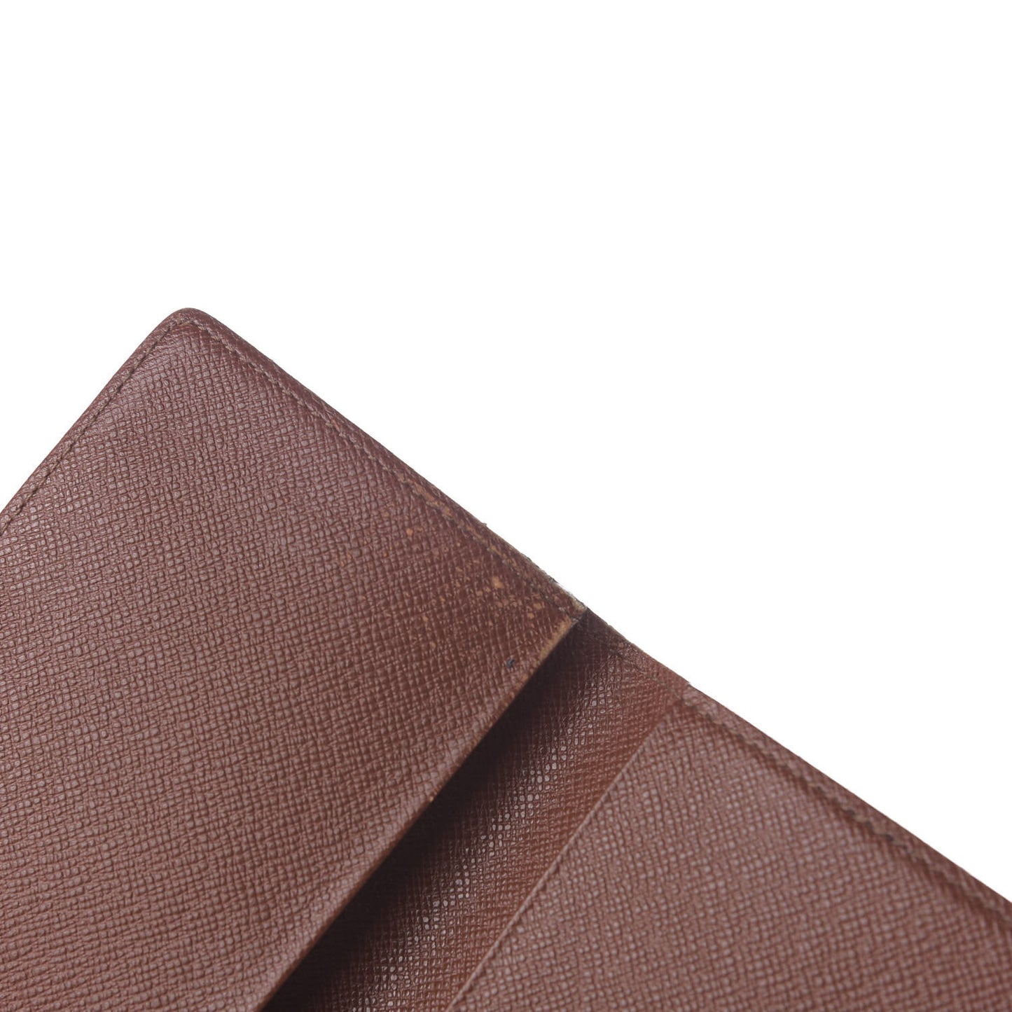 Monogram Checkbook Holder Wallet Cover