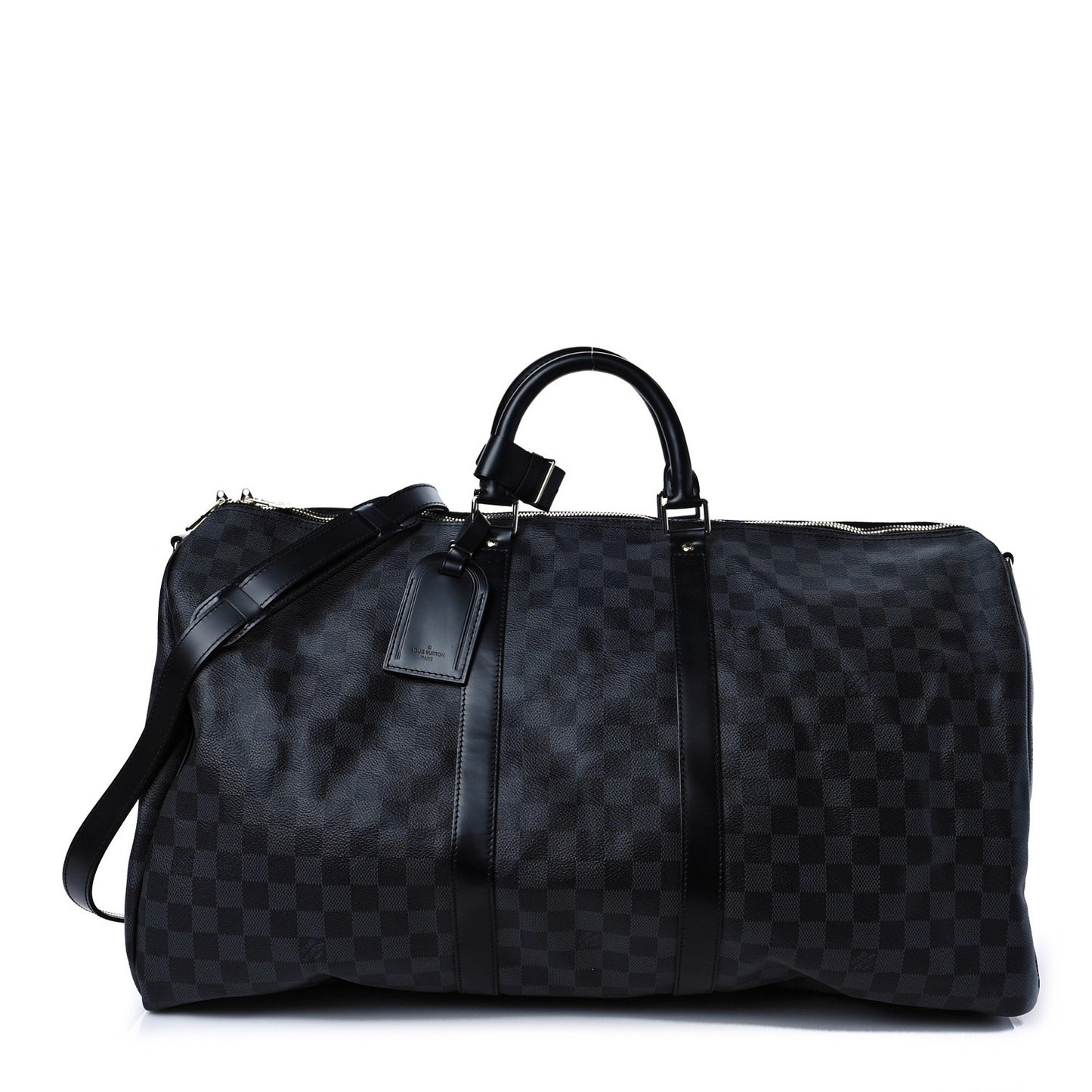 Damier Graphite Keepall Bandouliere 55