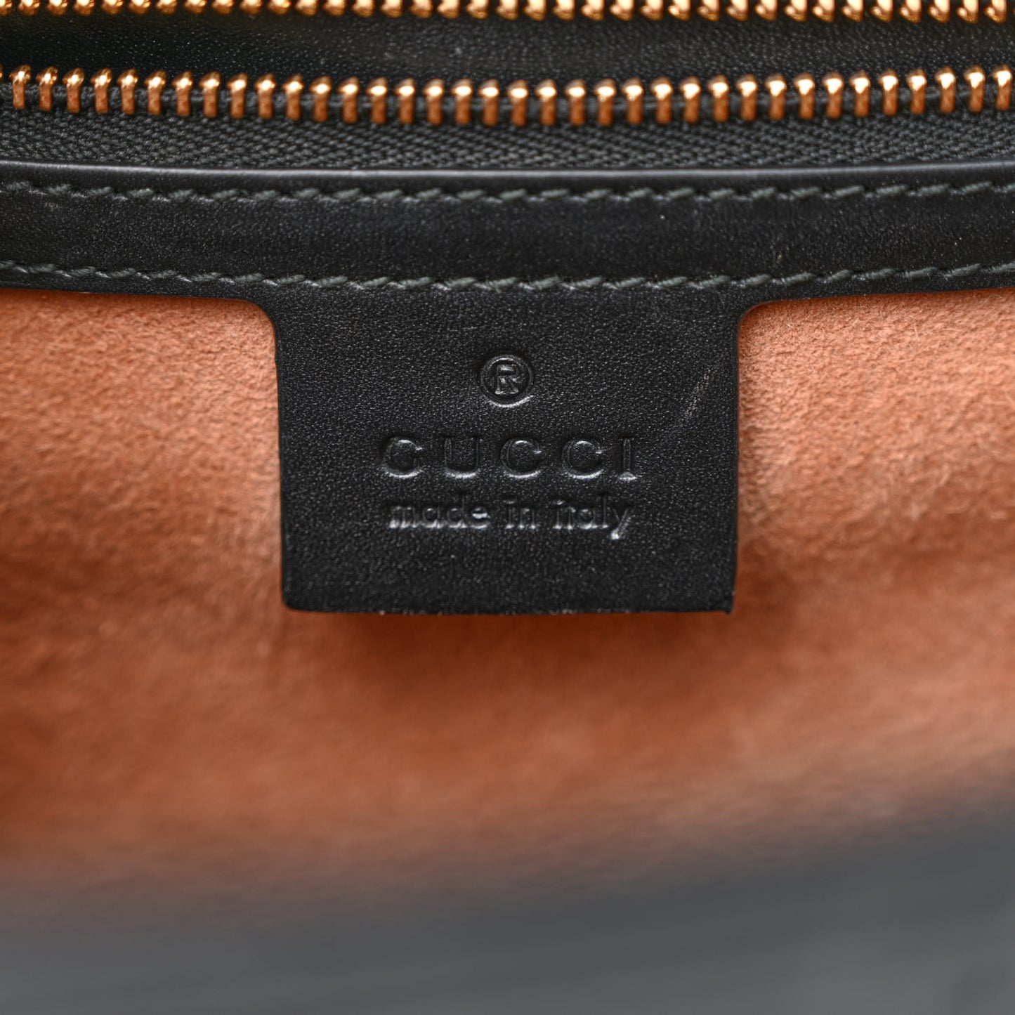 Guccissima Signature Medium Sylvie Top Handle Bag Black