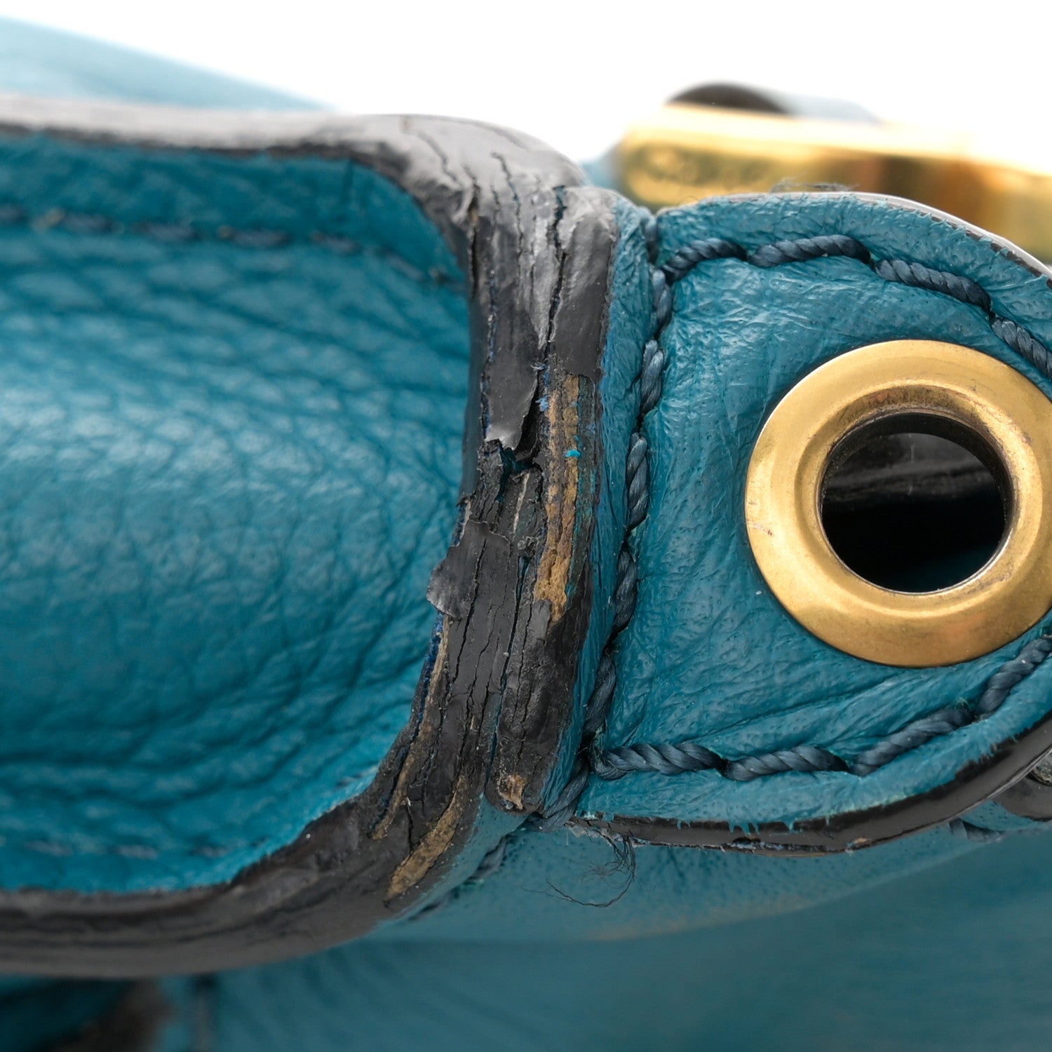 Chloe Calfskin Mini Marcie Satchel Washed Teal 14 of 15