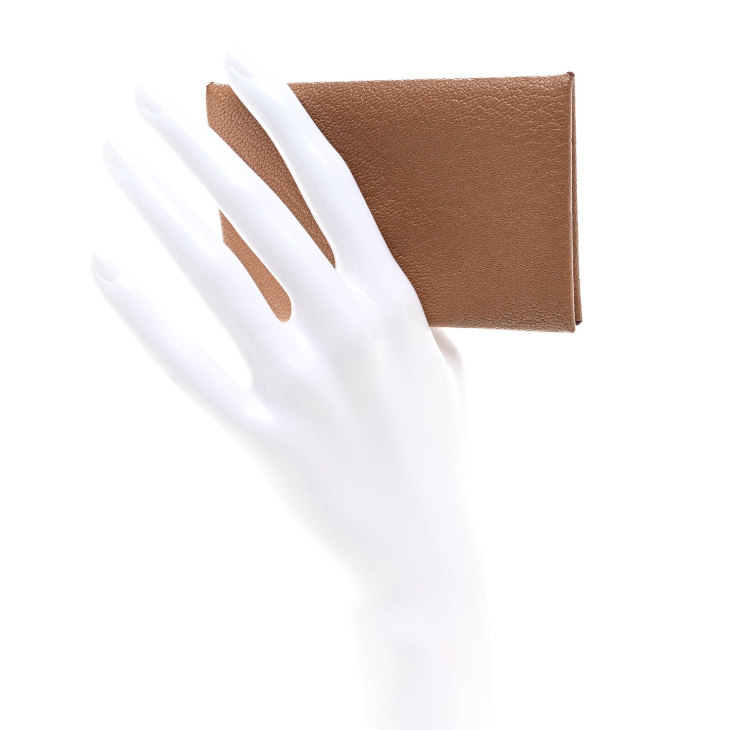 Chevre Mysore Verso Calvi Card Case Quebracho Mauve Sylvestre