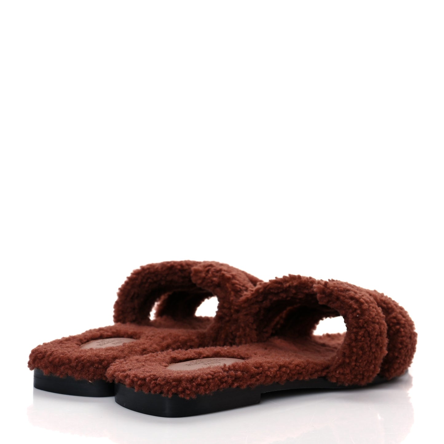 Woolskin Oran Sandals 38 Cognac