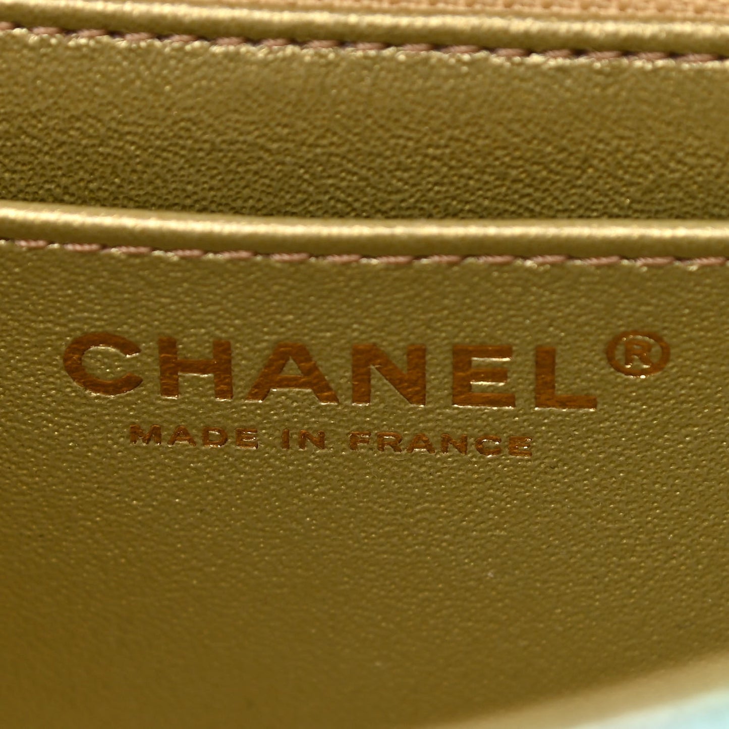 Metallic Goatskin Quilted Mini 2.55 Reissue Flap Multicolor