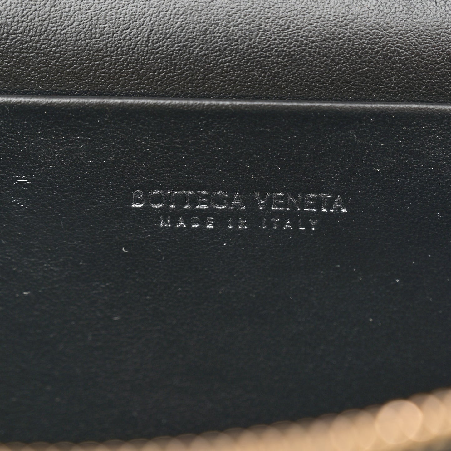 Calfskin Intrecciato Bang Bang Vanity Case Black