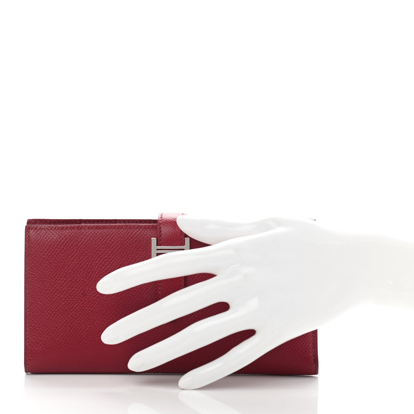 Epsom Bearn Gusset Wallet Rouge Grenat
