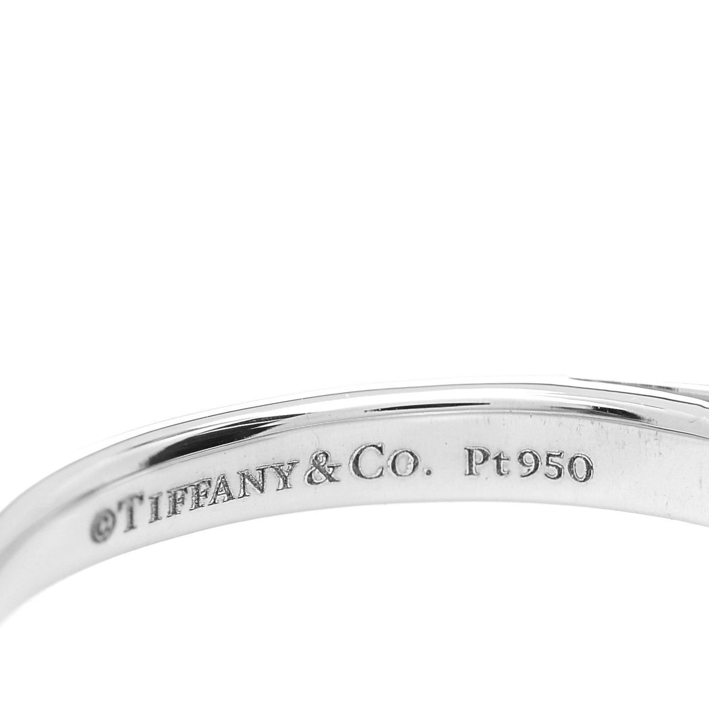 Platinum Diamond .70ct Solitaire Oval Engagement Ring 51 5.75