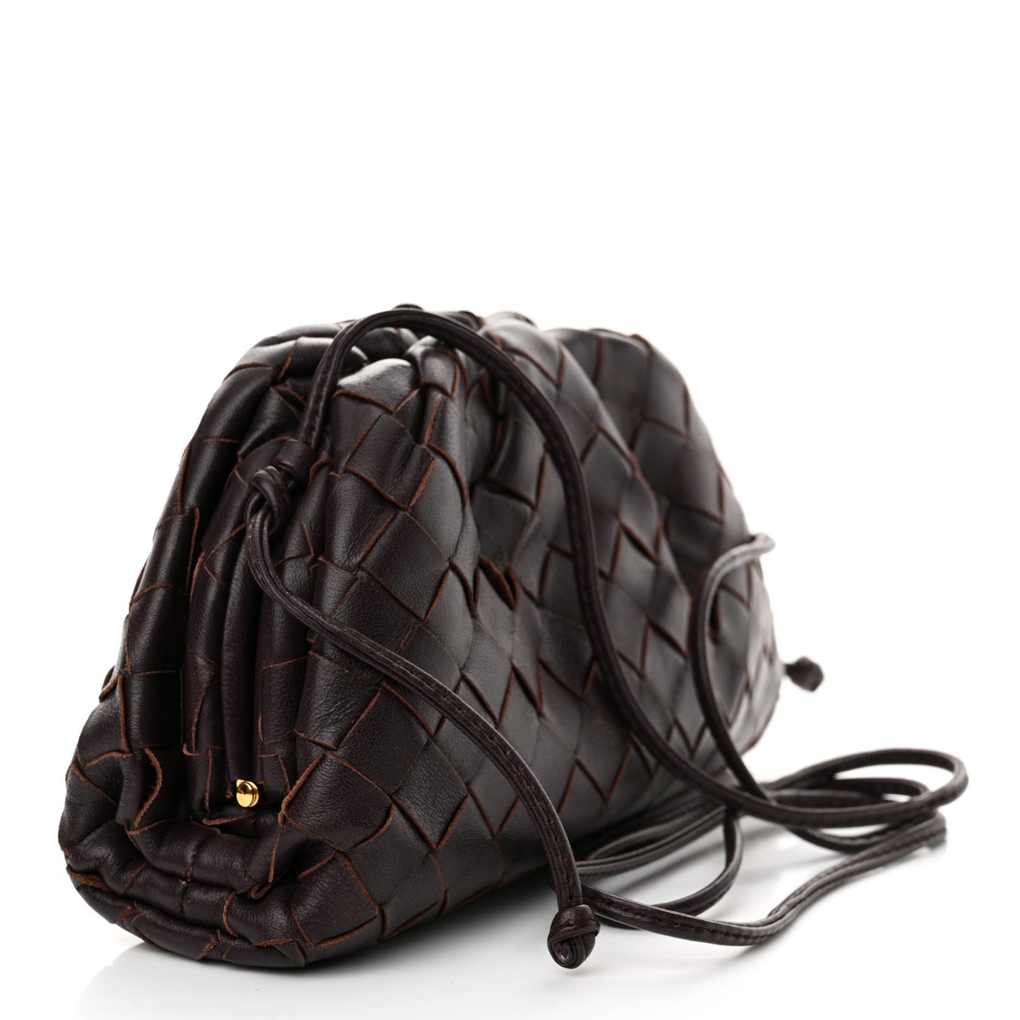 Nappa Intrecciato The Mini Pouch Grape