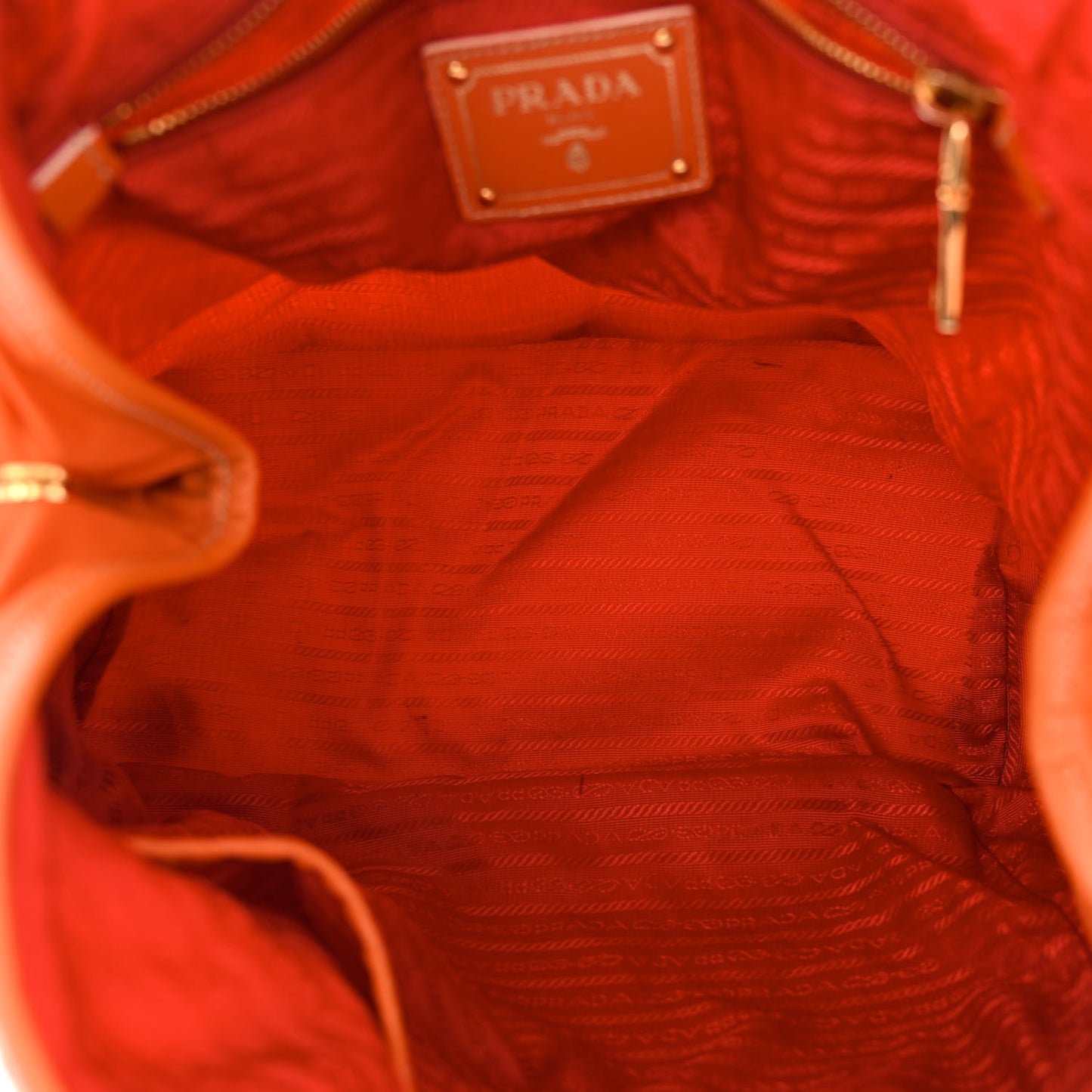 Tessuto Nylon Saffiano Tote Giallo