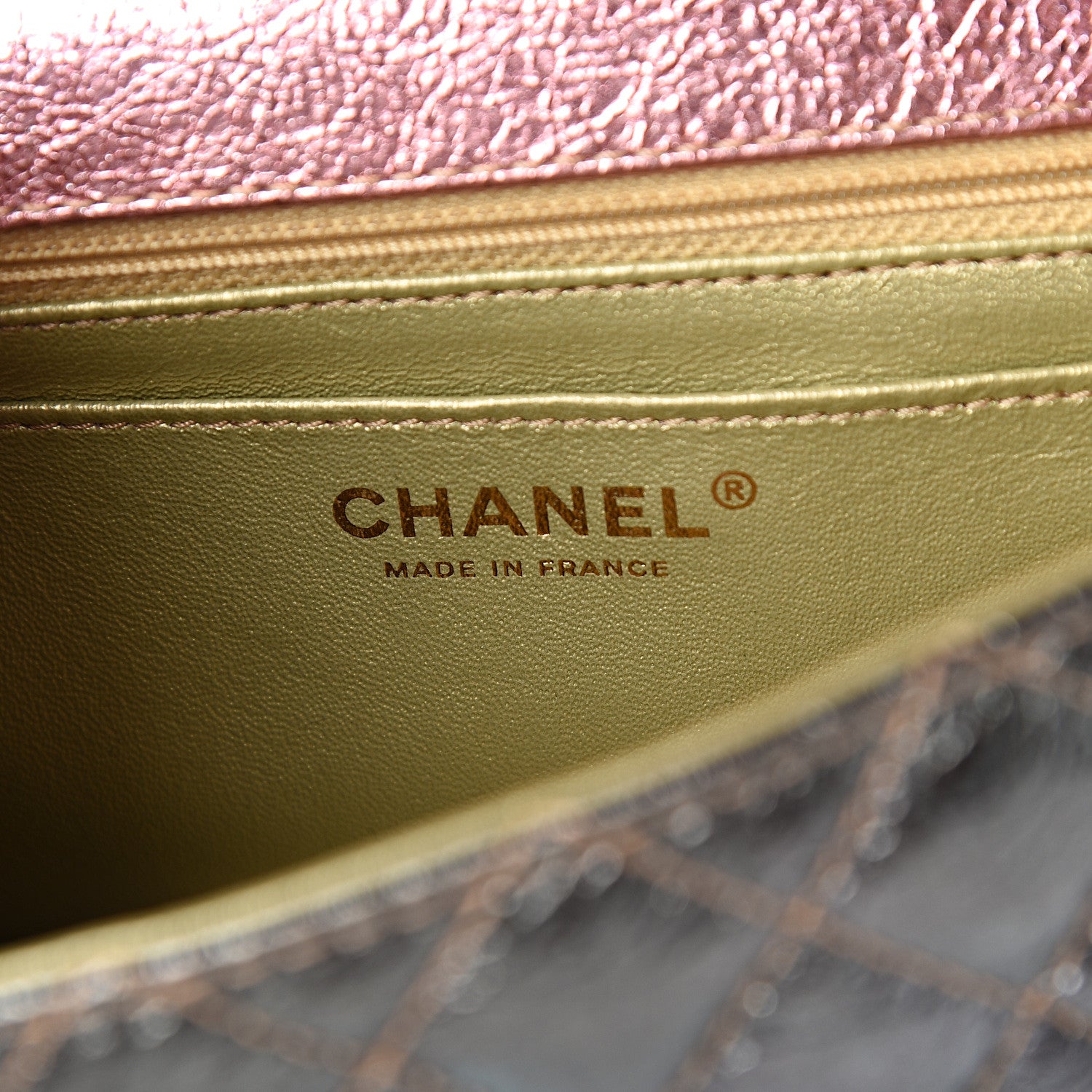 Chanel Metallic Goatskin Quilted Mini 2.55 Reissue Flap Multicolor 5 of 10