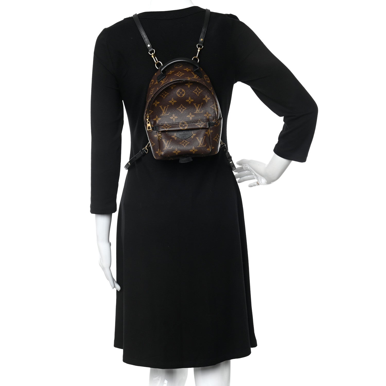 Louis Vuitton Monogram Palm Springs Backpack Mini 2 of 10