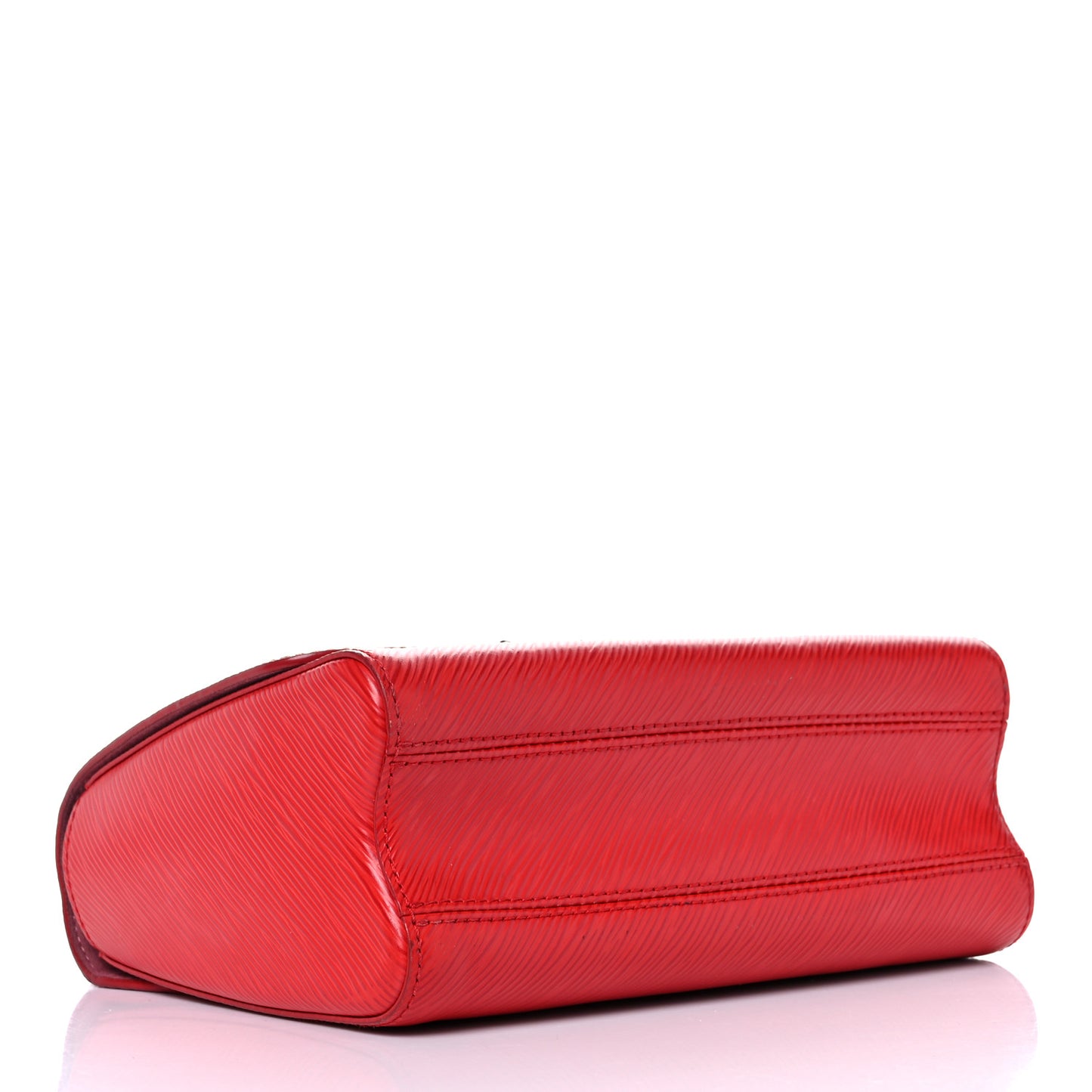 Epi Twist Shoulder Bag MM Coquelicot