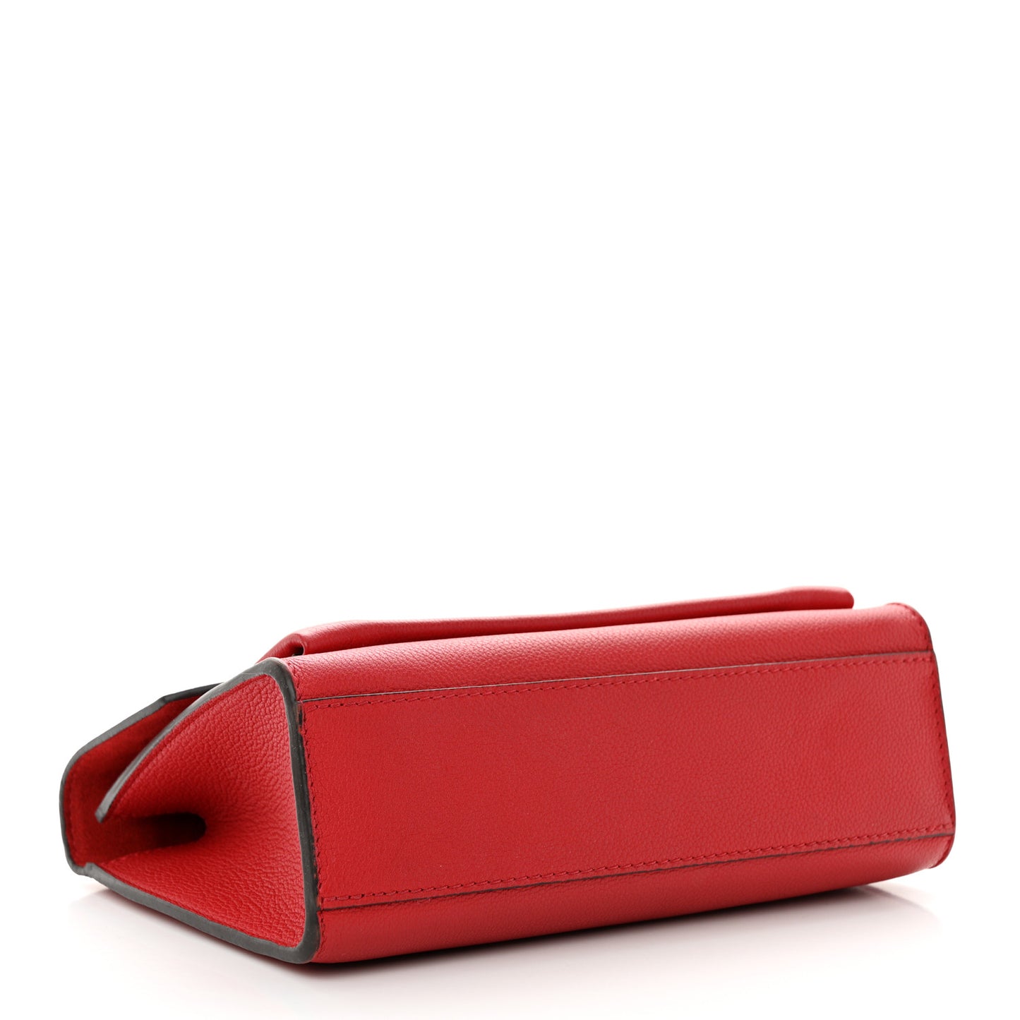 Soft Calfskin Mylockme Chain Bag BB Rubis