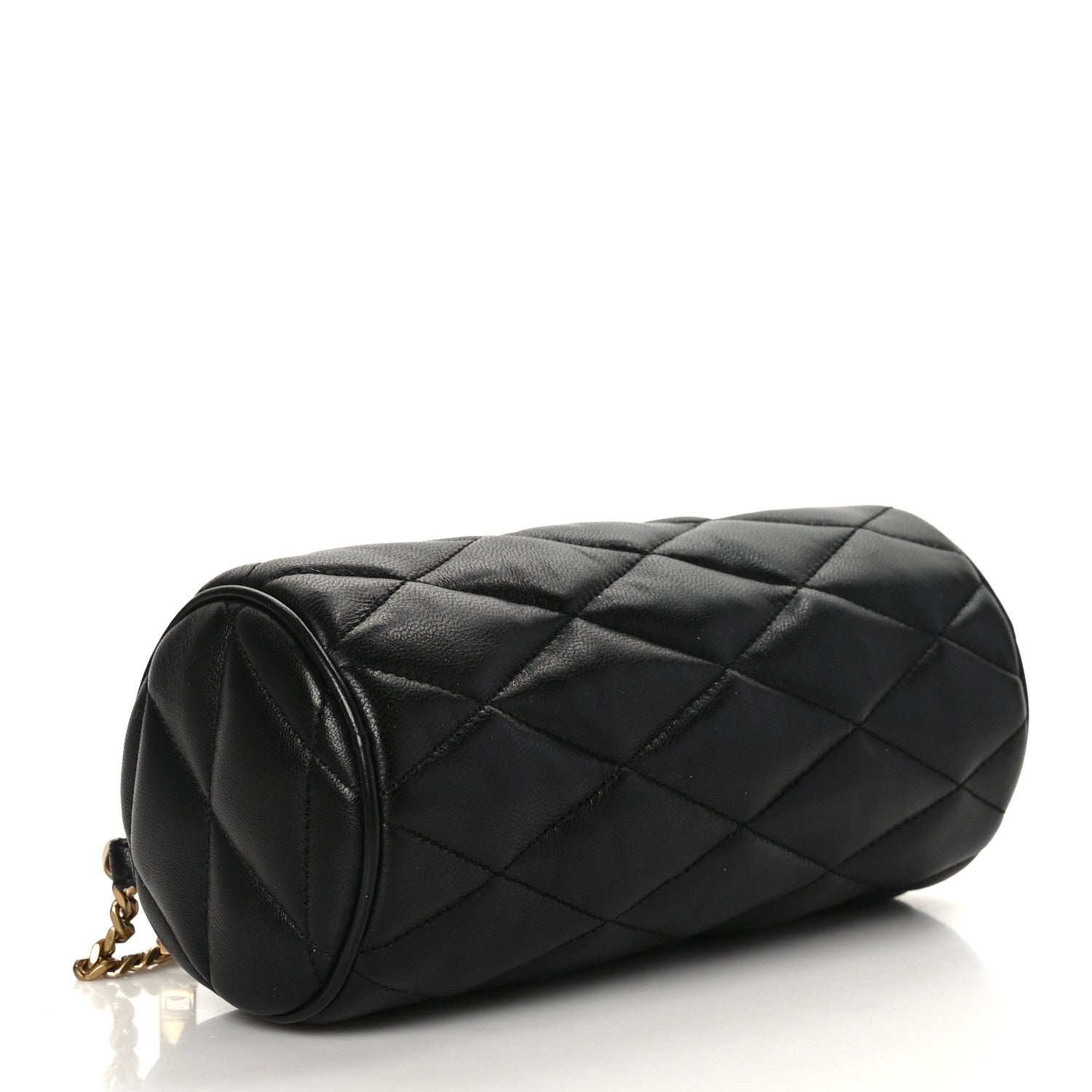 Saint Laurent Lambskin Monogram Mini Sade Tube Bag Black 4 of 9