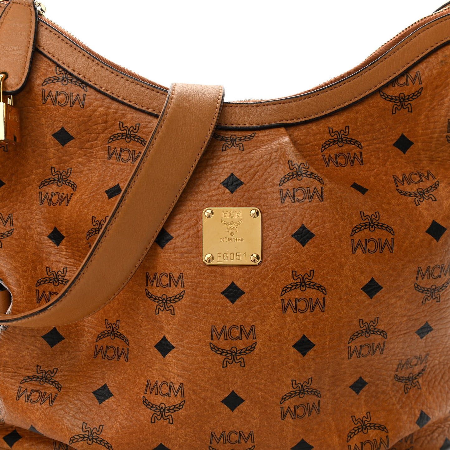 Visetos Hobo Cognac
