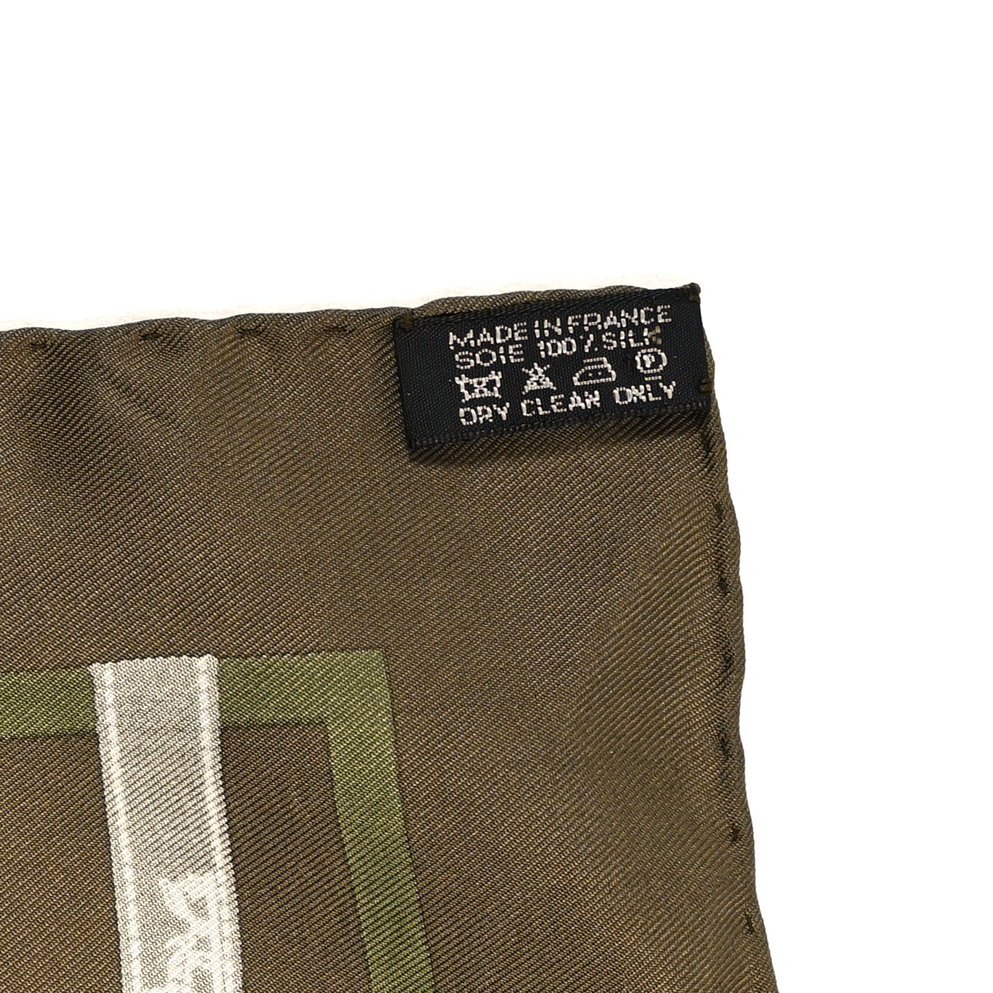 Silk Bolduc Pocket Square 45 Vert