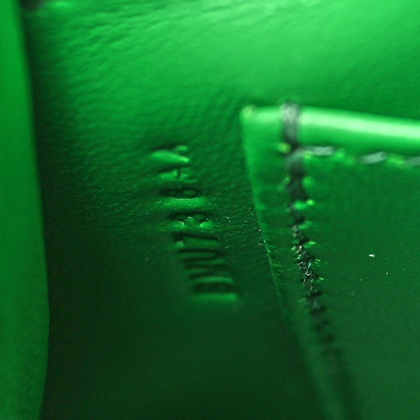 Matte Alligator Mini Kelly Sellier 20 Vert Cactus