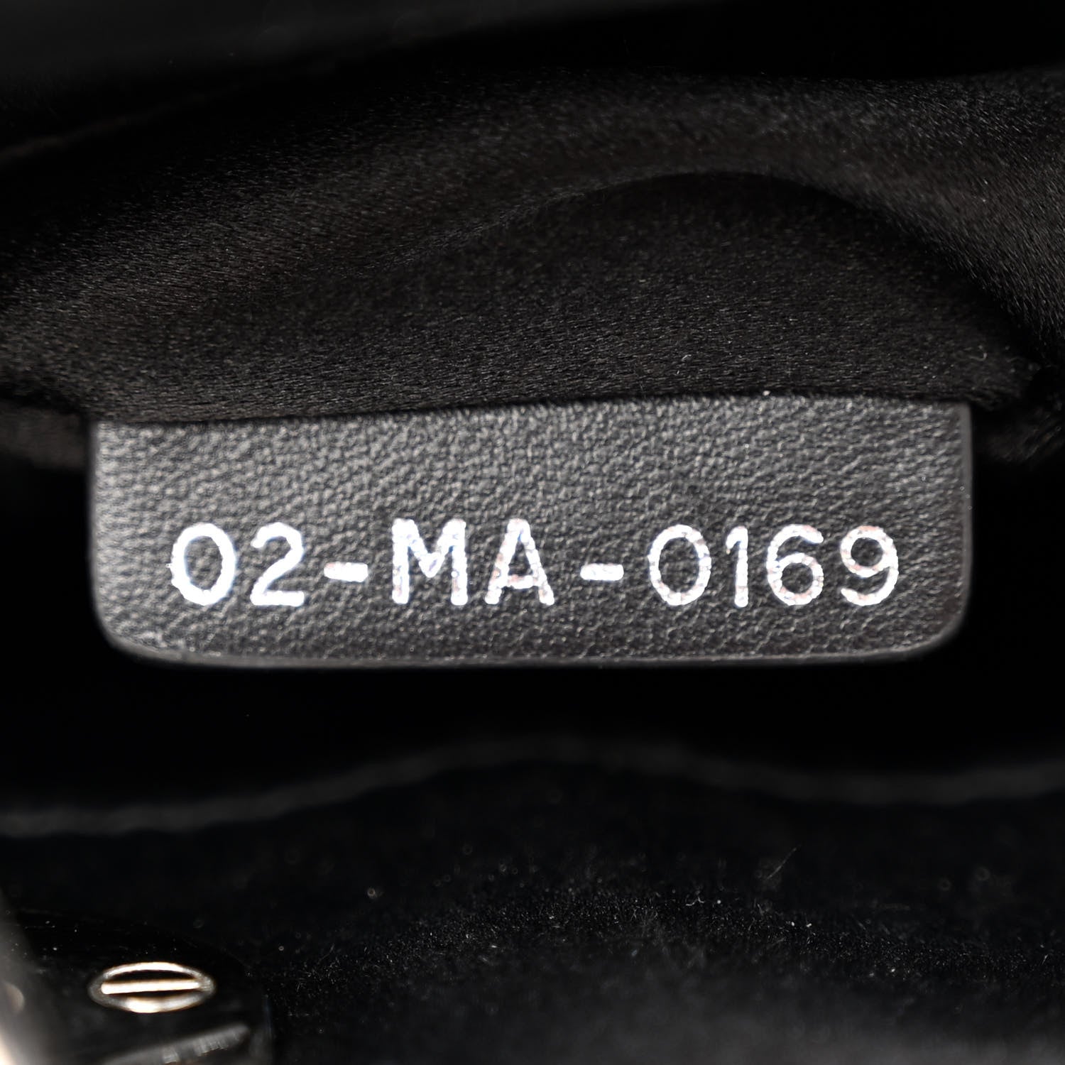 Christian Dior Satin Crystal Cannage Mini Lady Dior Black 7 of 12