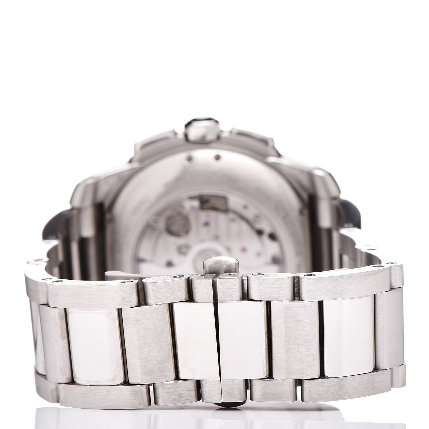 Stainless Steel 42mm Calibre de Cartier Chronograph Automatic Watch