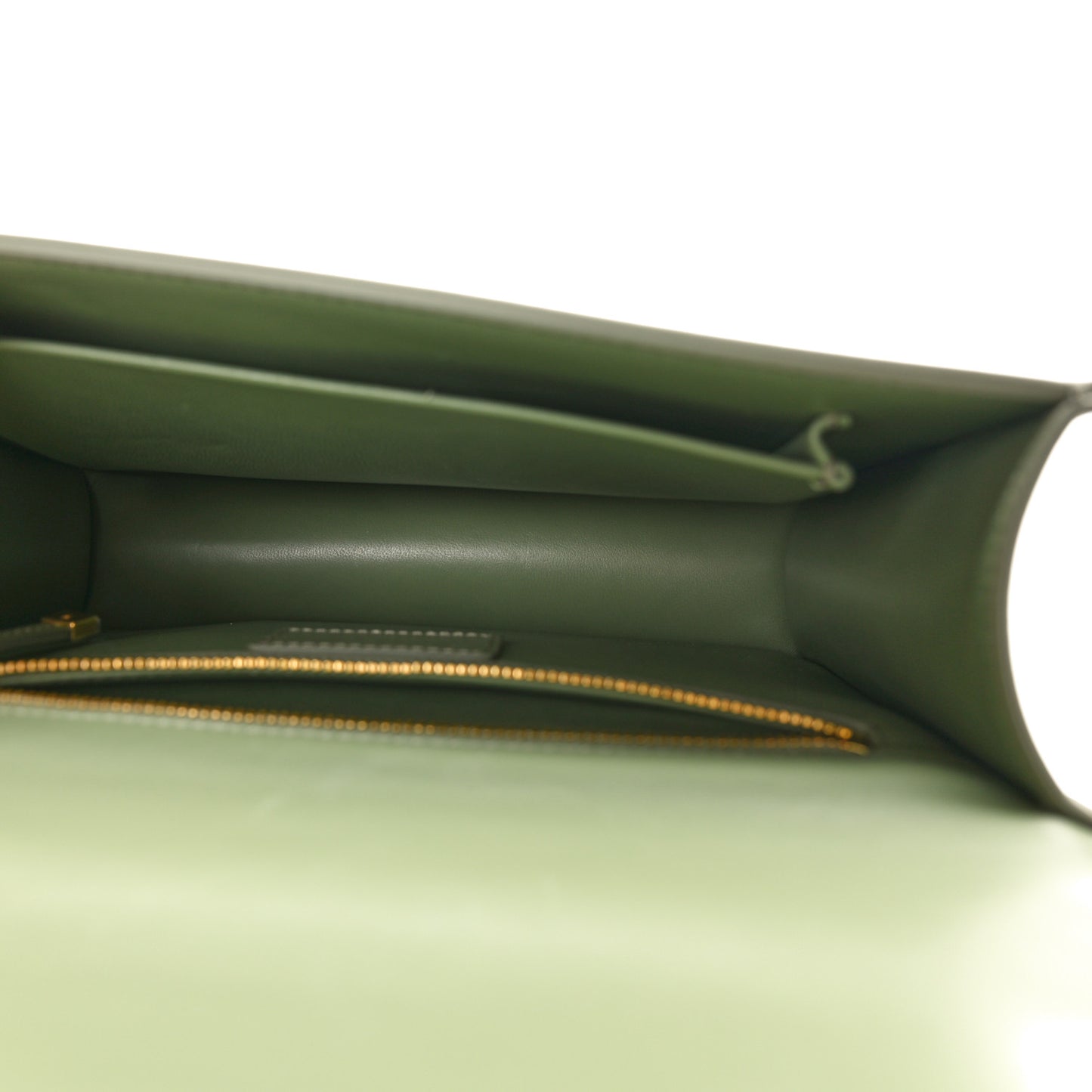 Smooth Calfskin 30 Montaigne Flap Bag Mint Green