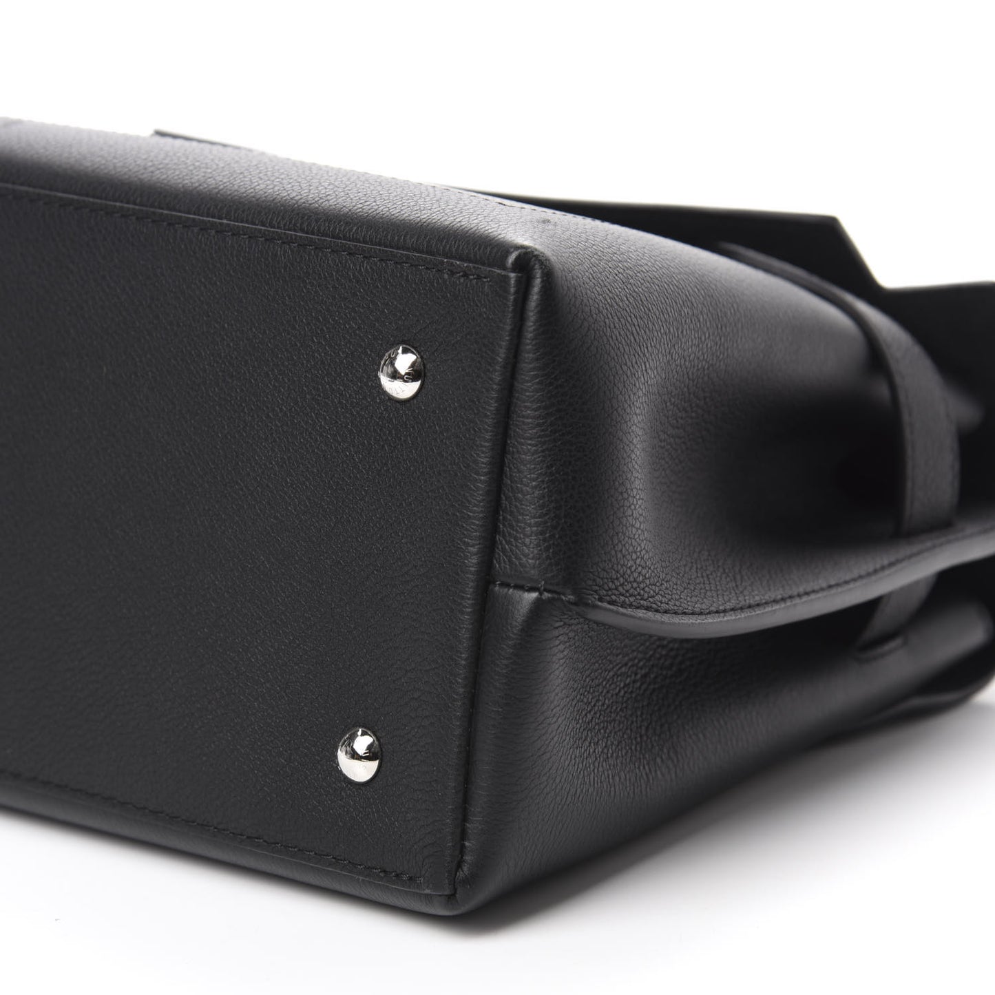 Soft Calfskin Lockme Ever Black