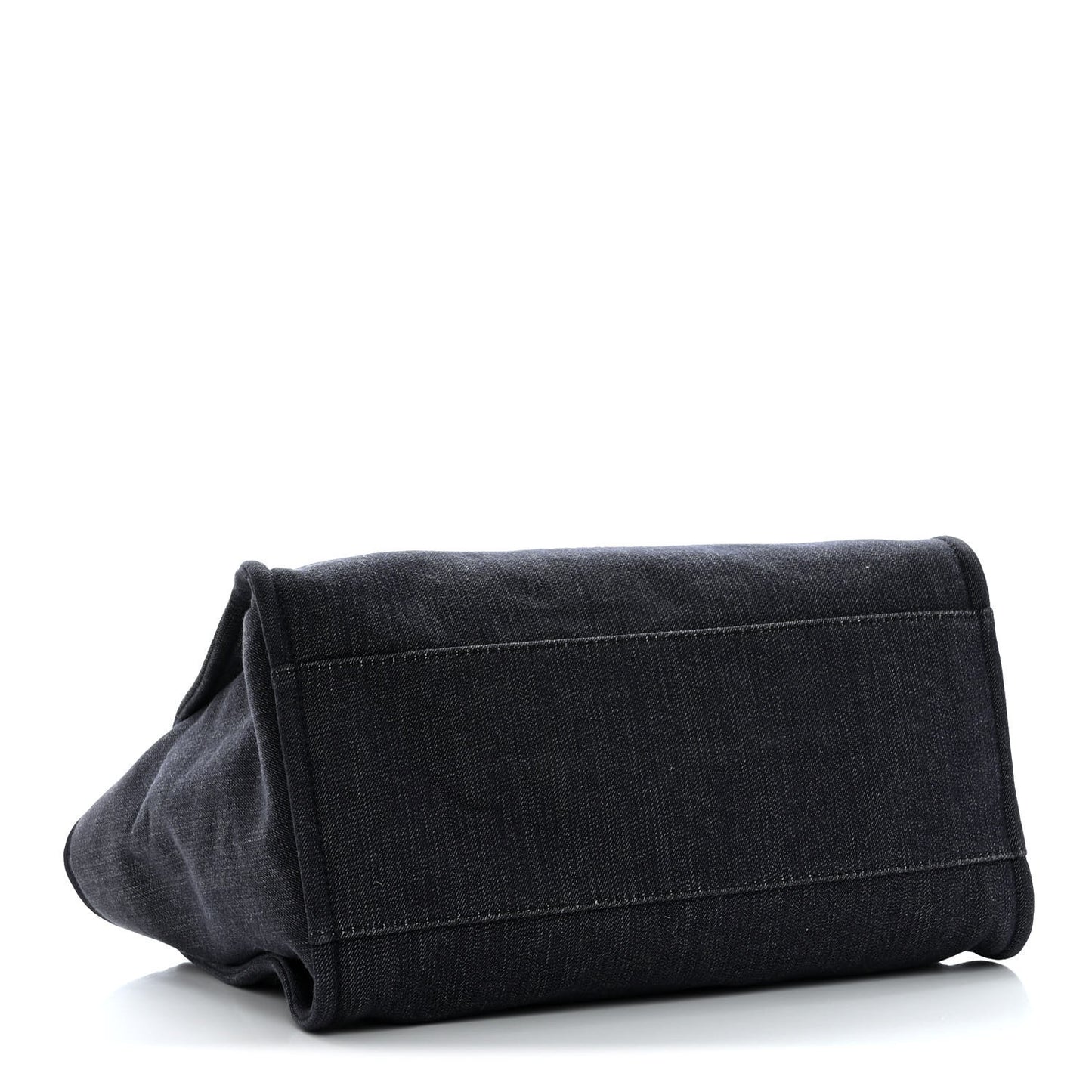 Denim Medium Deauville Tote Dark Blue