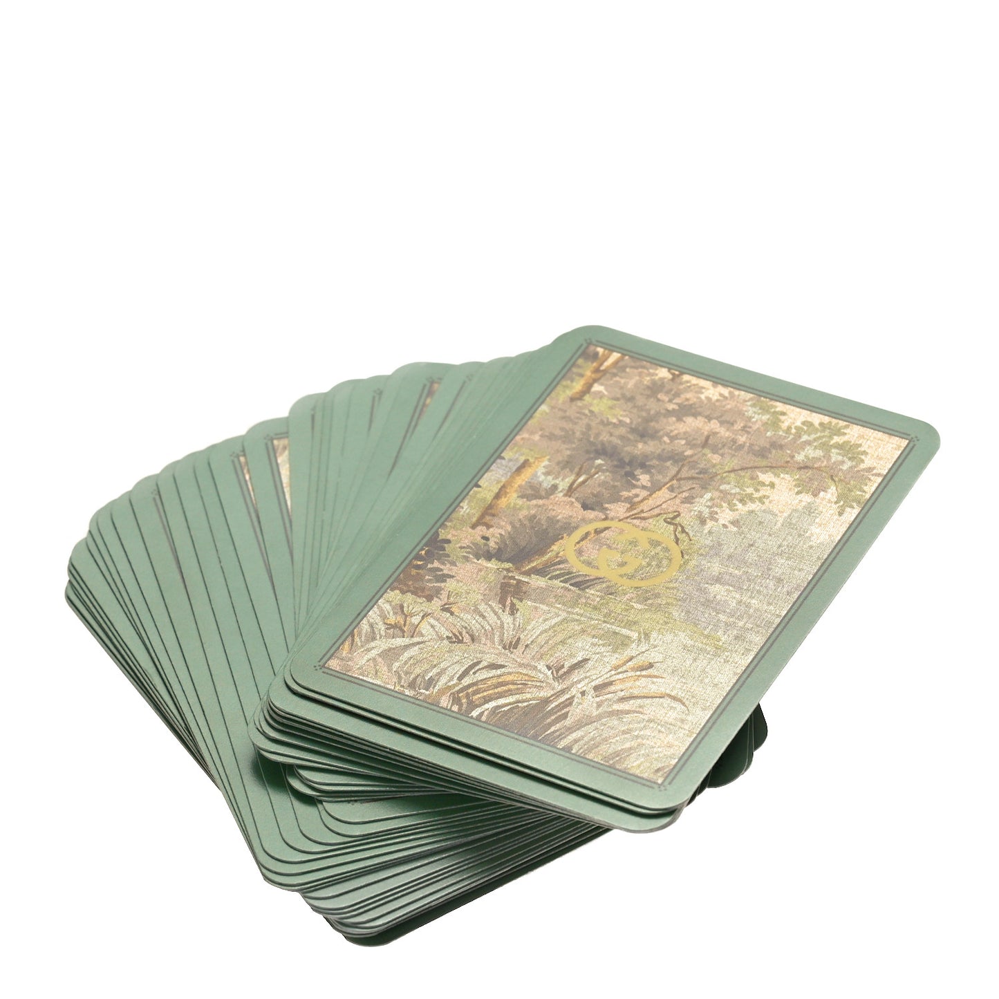 GG Supreme Monogram Web Ophidia Playing Card Case Beige New Acero