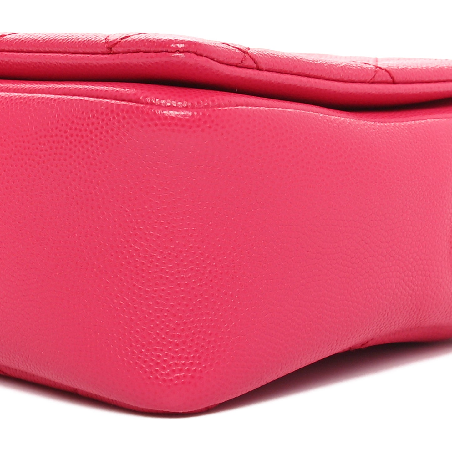 Caviar Quilted Small Fashion Therapy Flap Bag Dark Pink