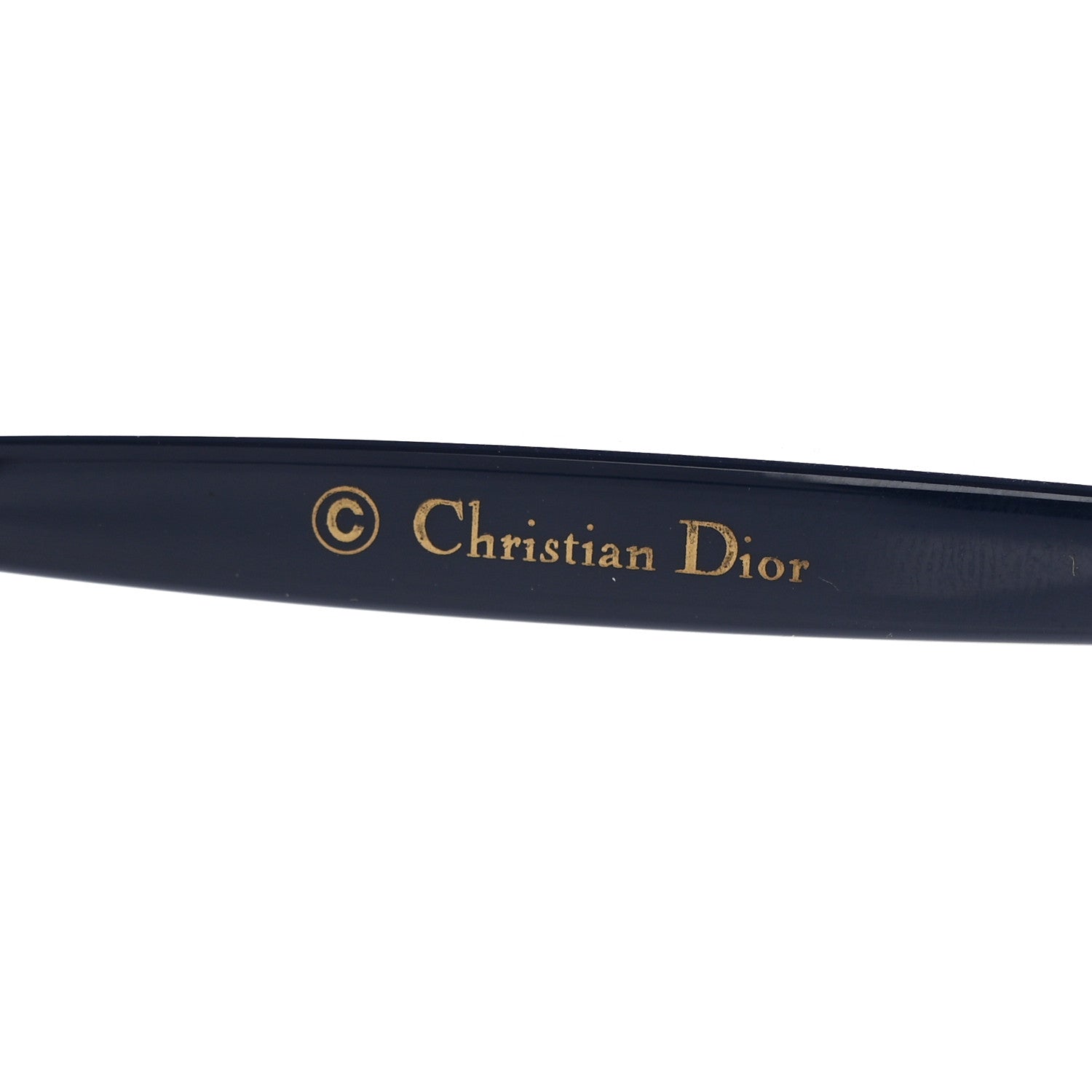 Christian Dior Technologic Sunglasses Gold Blue 5 of 10