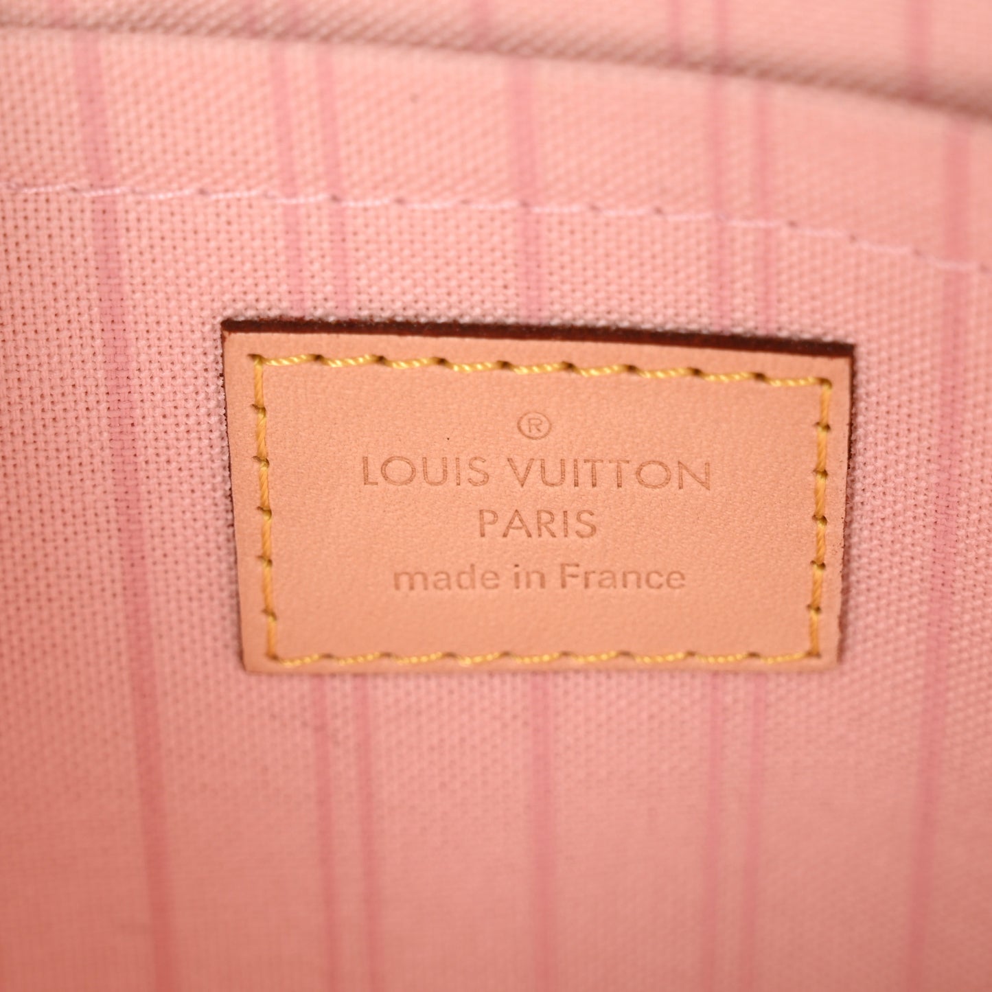 Damier Azur Neverfull MM GM Pochette Rose Ballerine