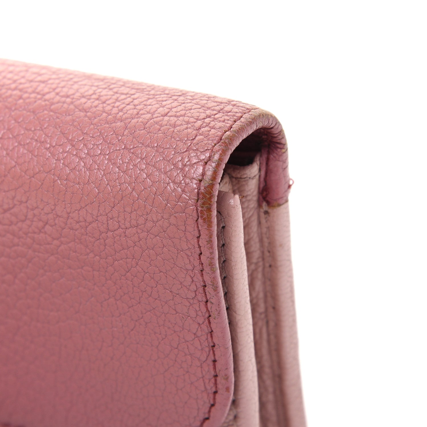 Miu Miu Goatskin Madras Bi-Color Continental Wallet Anticho Orchidea 21 of 26
