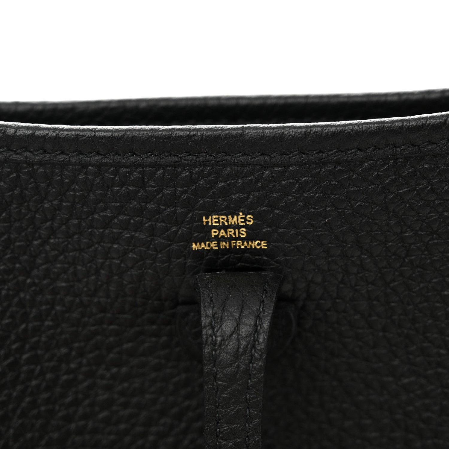 Hermes Taurillon Clemence Amazone Evelyne TPM Black Chocolate 6 of 13