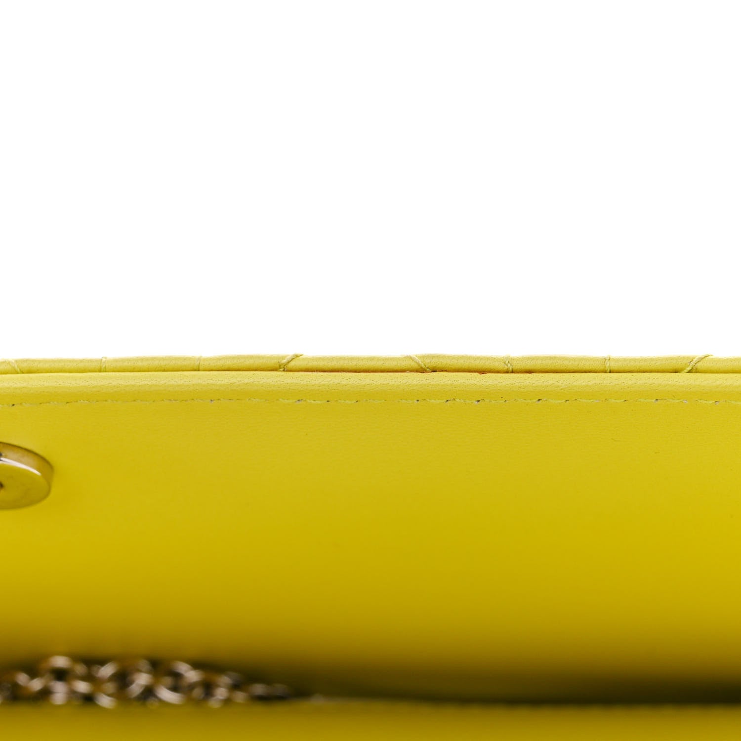 Christian Dior Lambskin Cannage Lady Dior Convertible Clutch Vert Acide 12 of 12