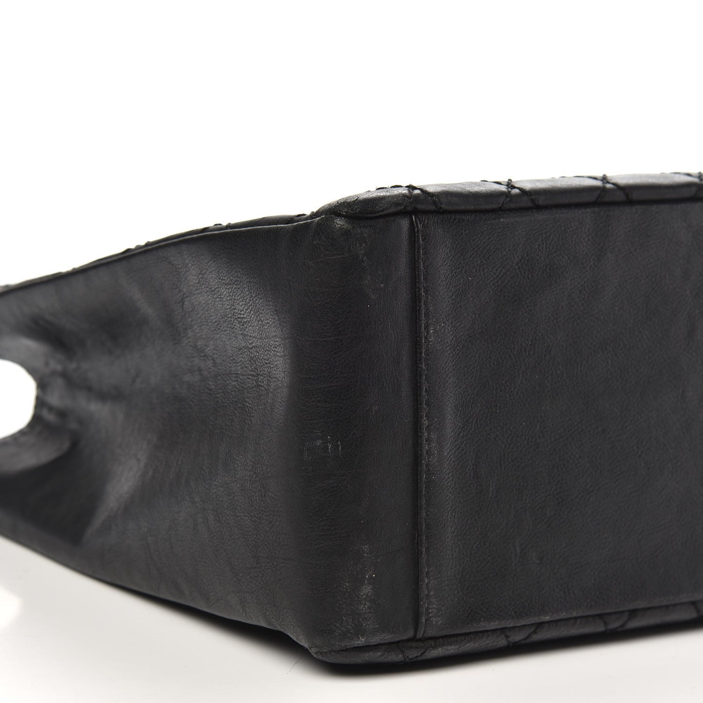 Calfskin Quilted Grand Shopping Tote GST Black