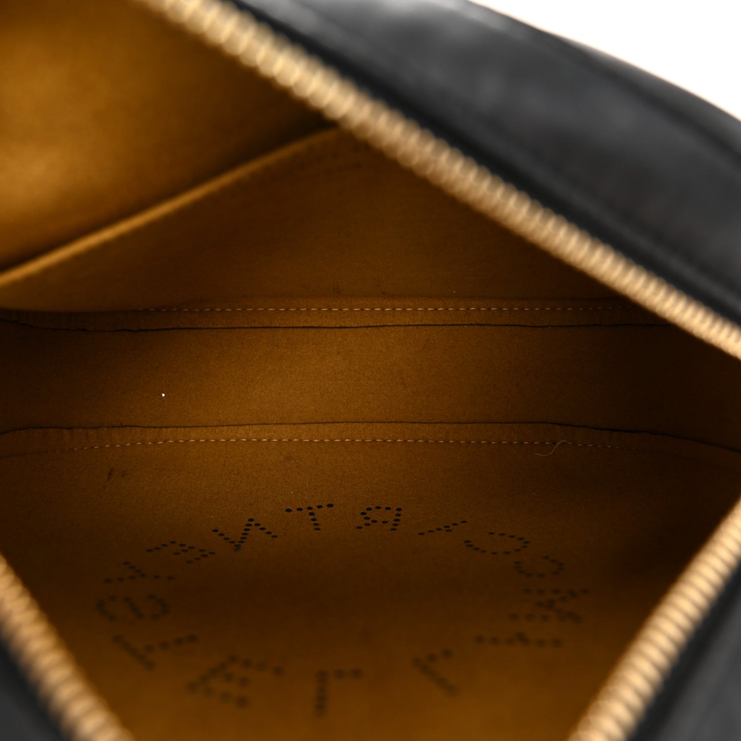 Eco Alter Nappa Perforated Logo Mini Bag Black