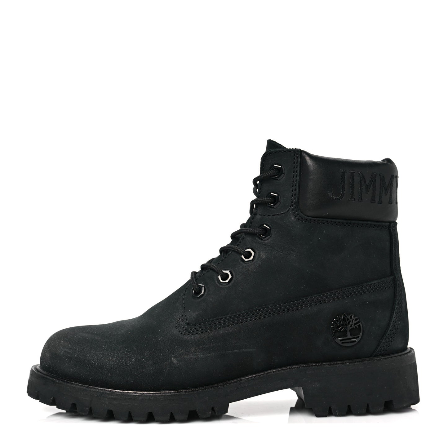 X TIMBERLAND Nubuck Glitter Womens Ankle Boots 8.5 Black Gunmetal