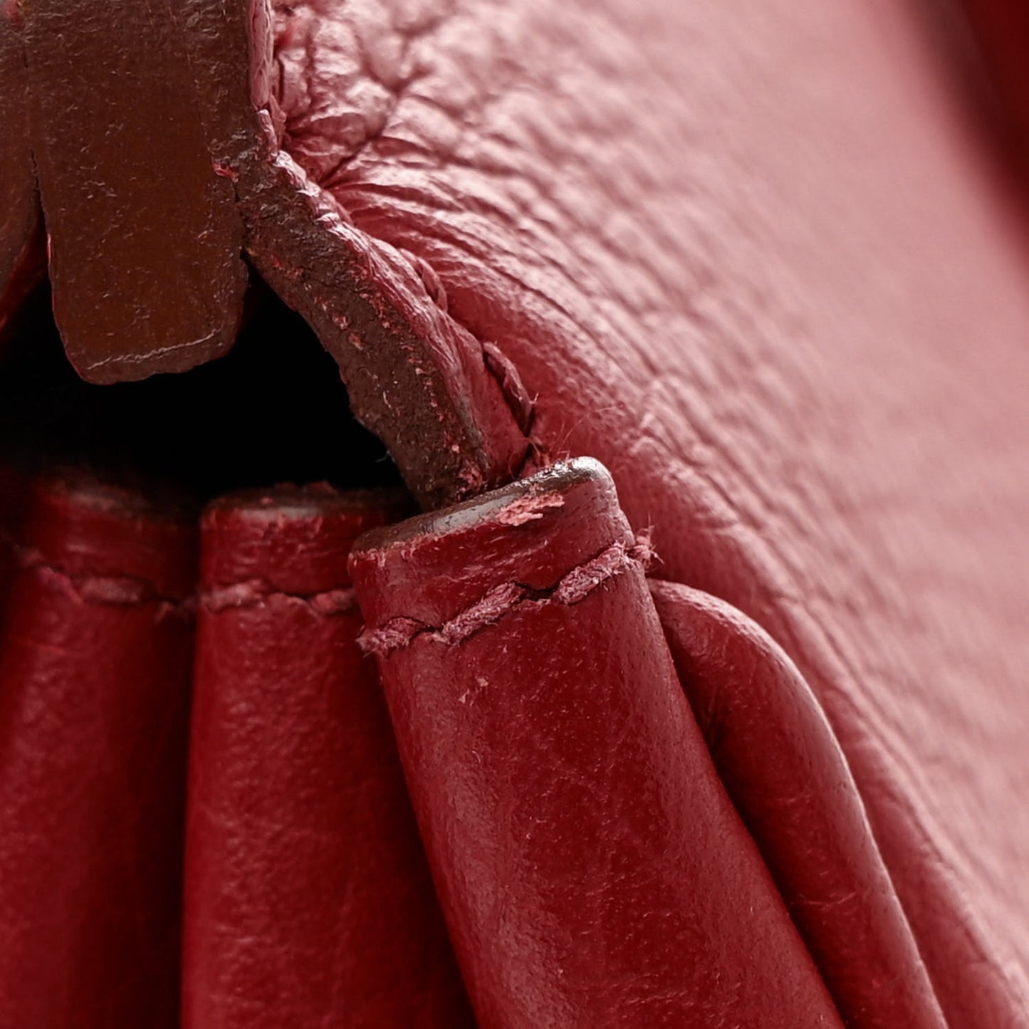 Togo Birkin 35 Rouge Garance