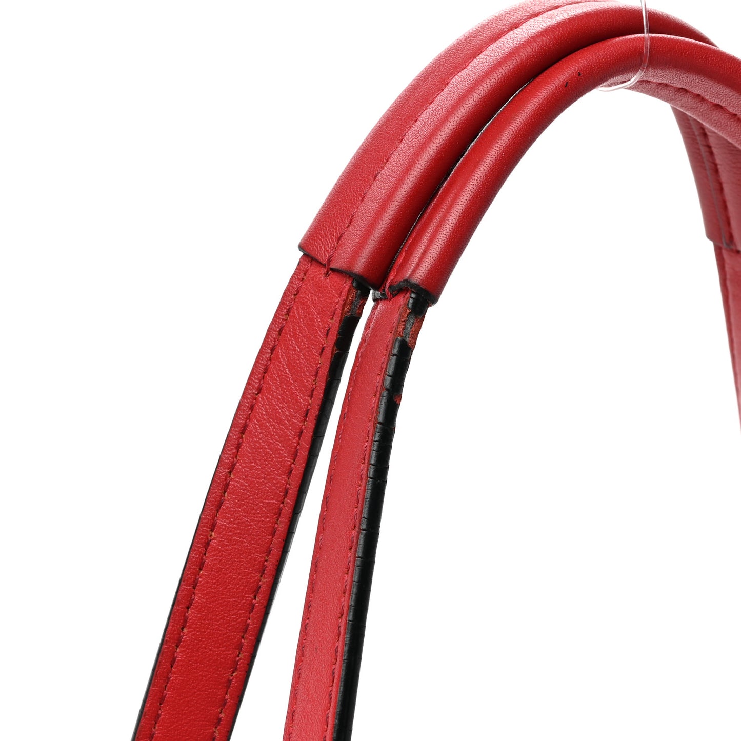 Visetos Large Anya Shopper Tote Ruby Red