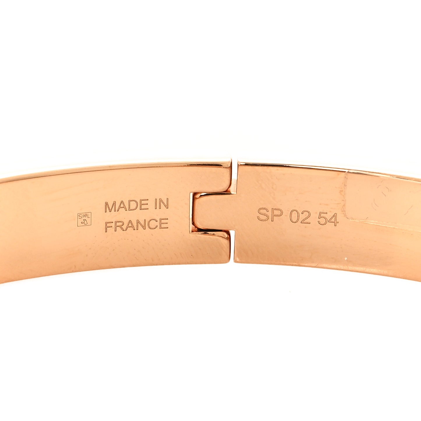 Enamel Mini Clic Kelly Bracelet PM Chardon