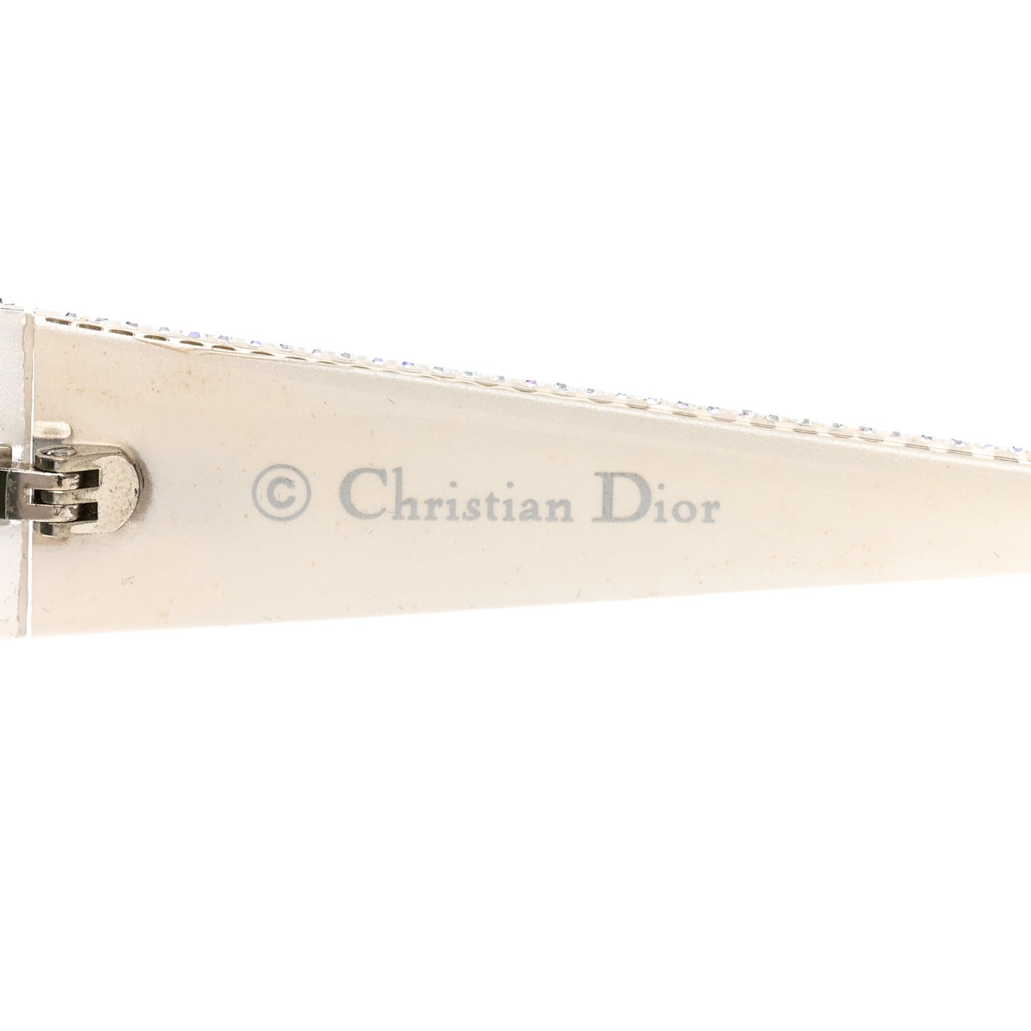 Acetate Crystal CatStyleDior1S Sunglasses Silver