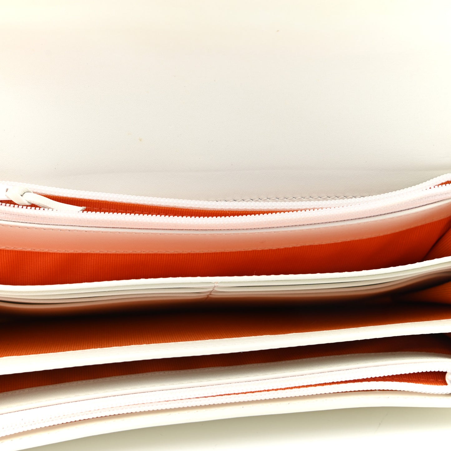 Patent Clutch White