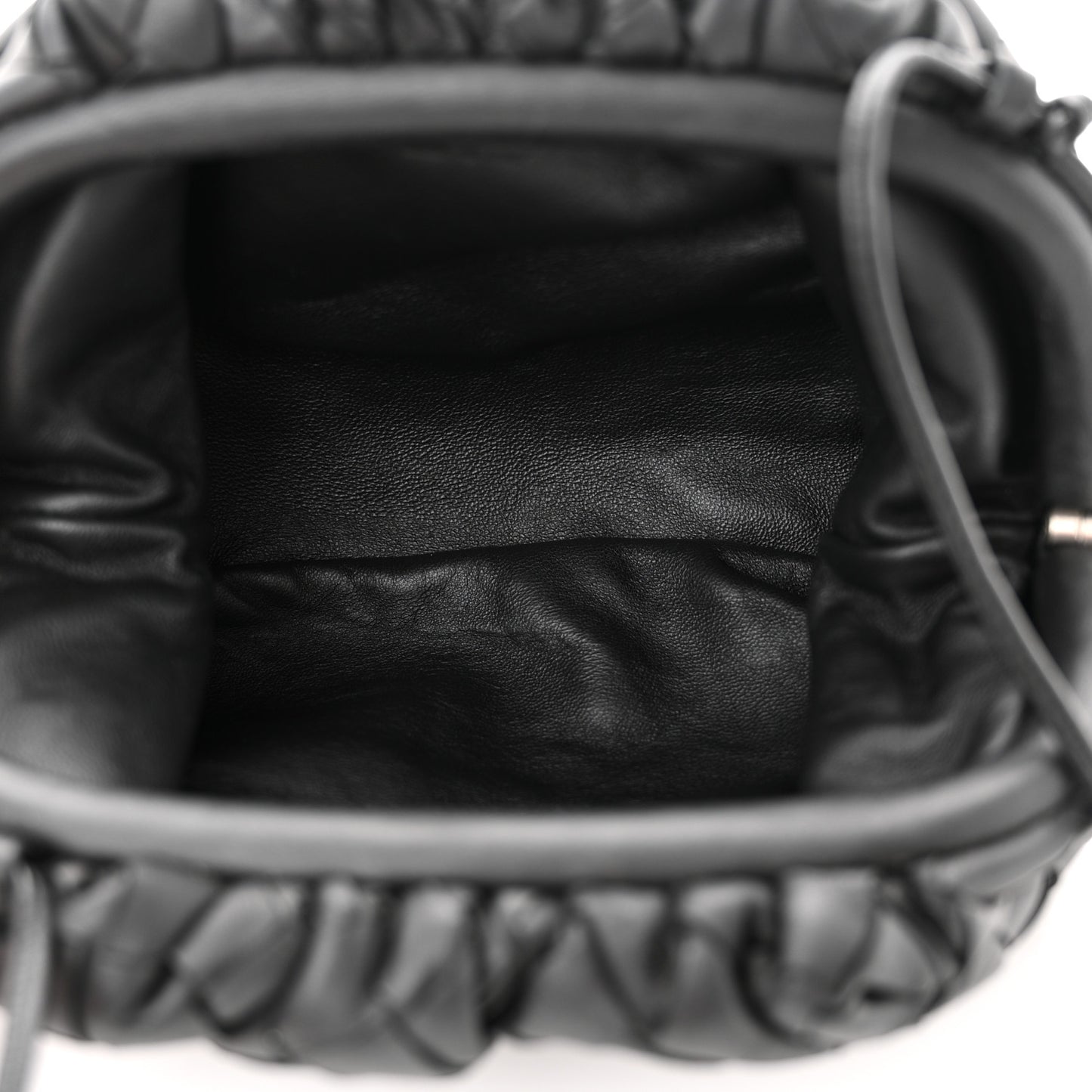 Nappa Intrecciato The Mini Pouch Black