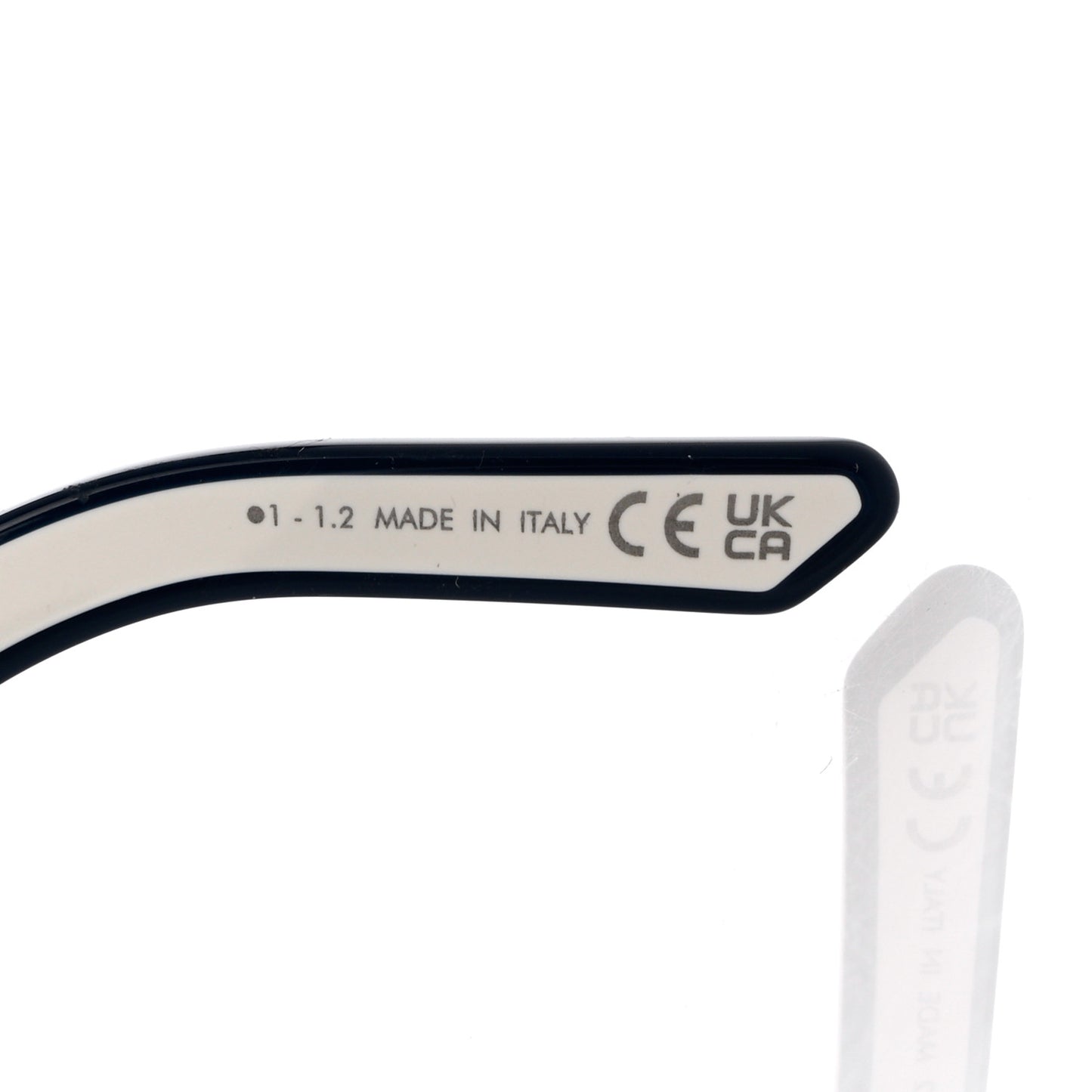 Diorpacific B1U Butterfly Sunglasses Ivory