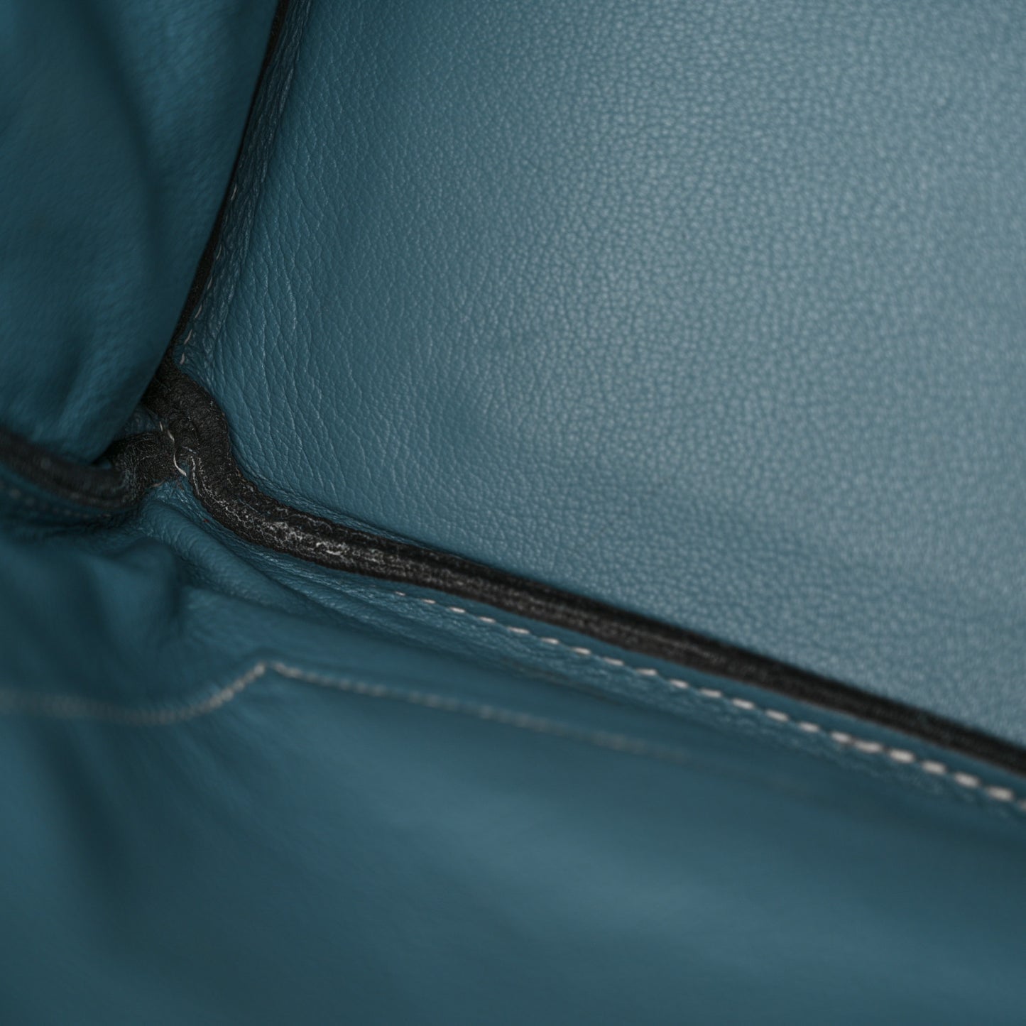 Taurillon Clemence BIRKIN 35 Blue Jean