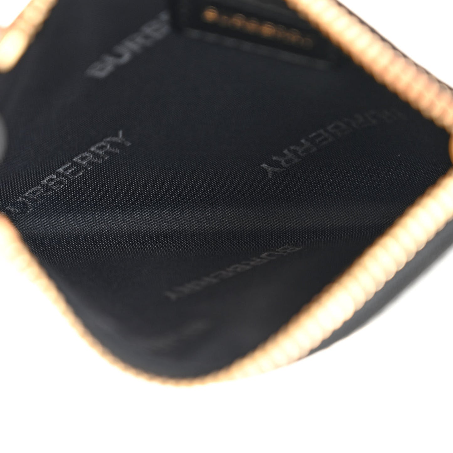 Smooth Calfskin TB Robin Multi Pouch Black
