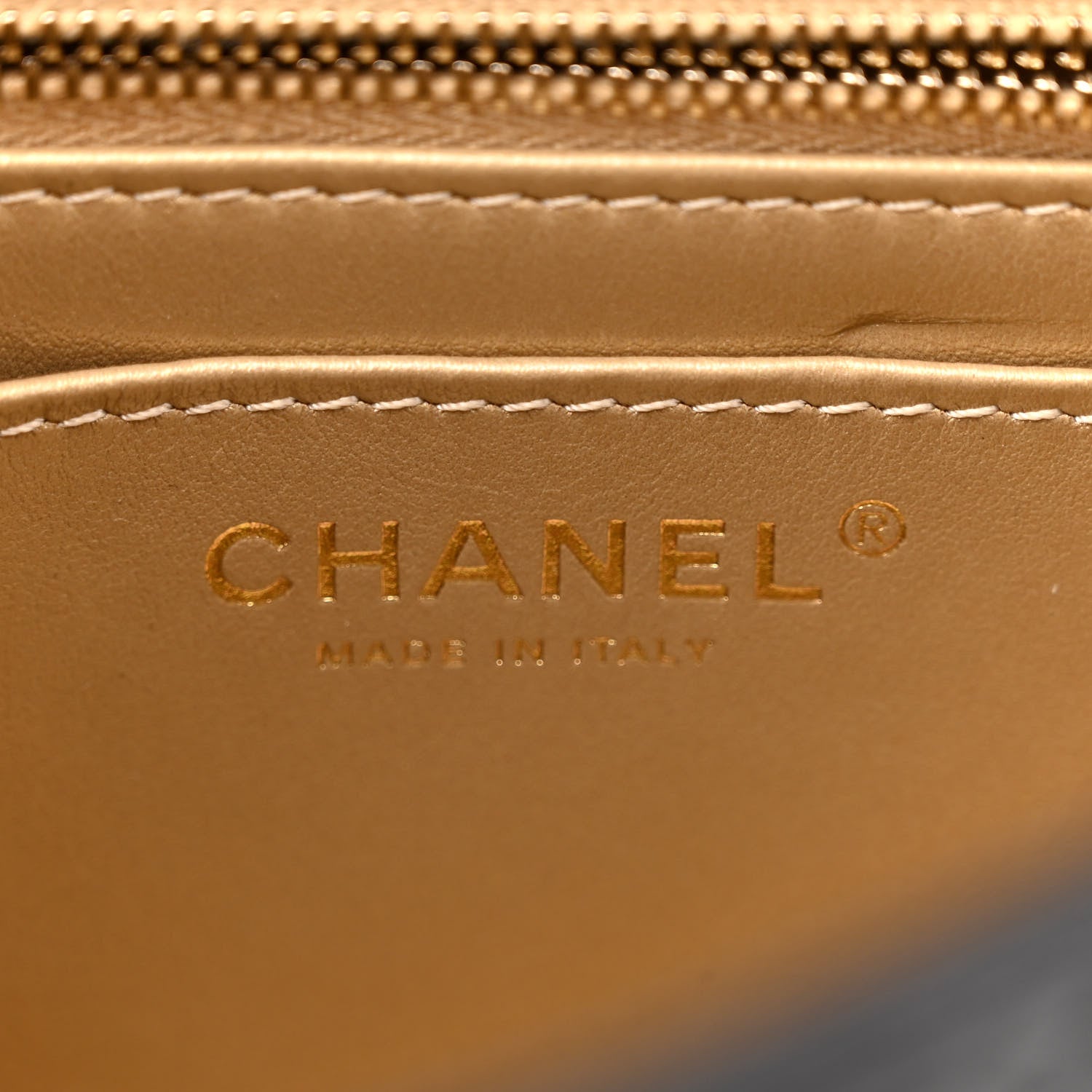 Chanel Lambskin Quilted Enamel Mini Pearl Crush Flap Black 6 of 12