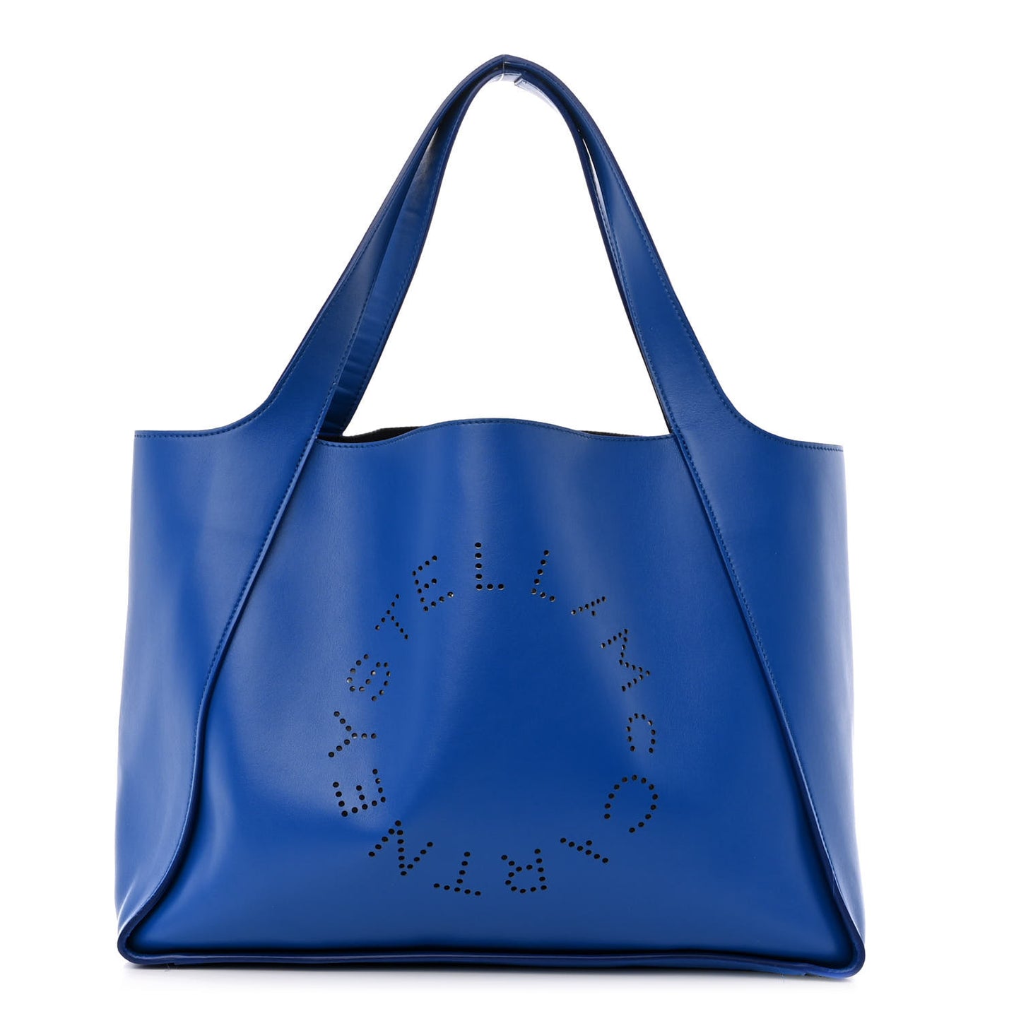 Eco Alter Nappa East West Perforated Tote Jewel Blue